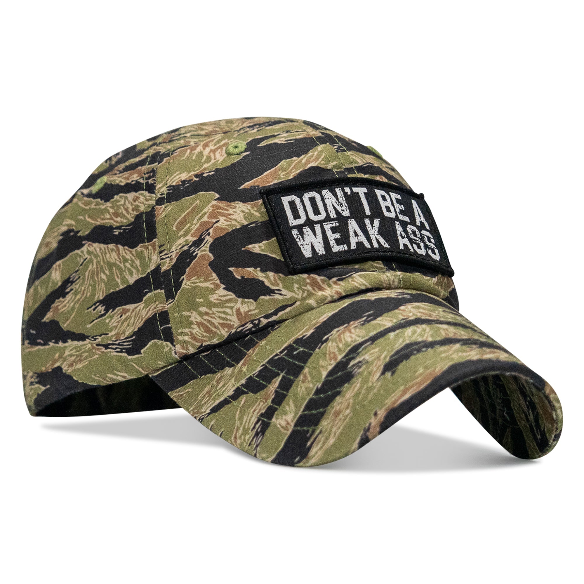 Don't Be A Weak Ass Patch Low Profile RipStop Hat