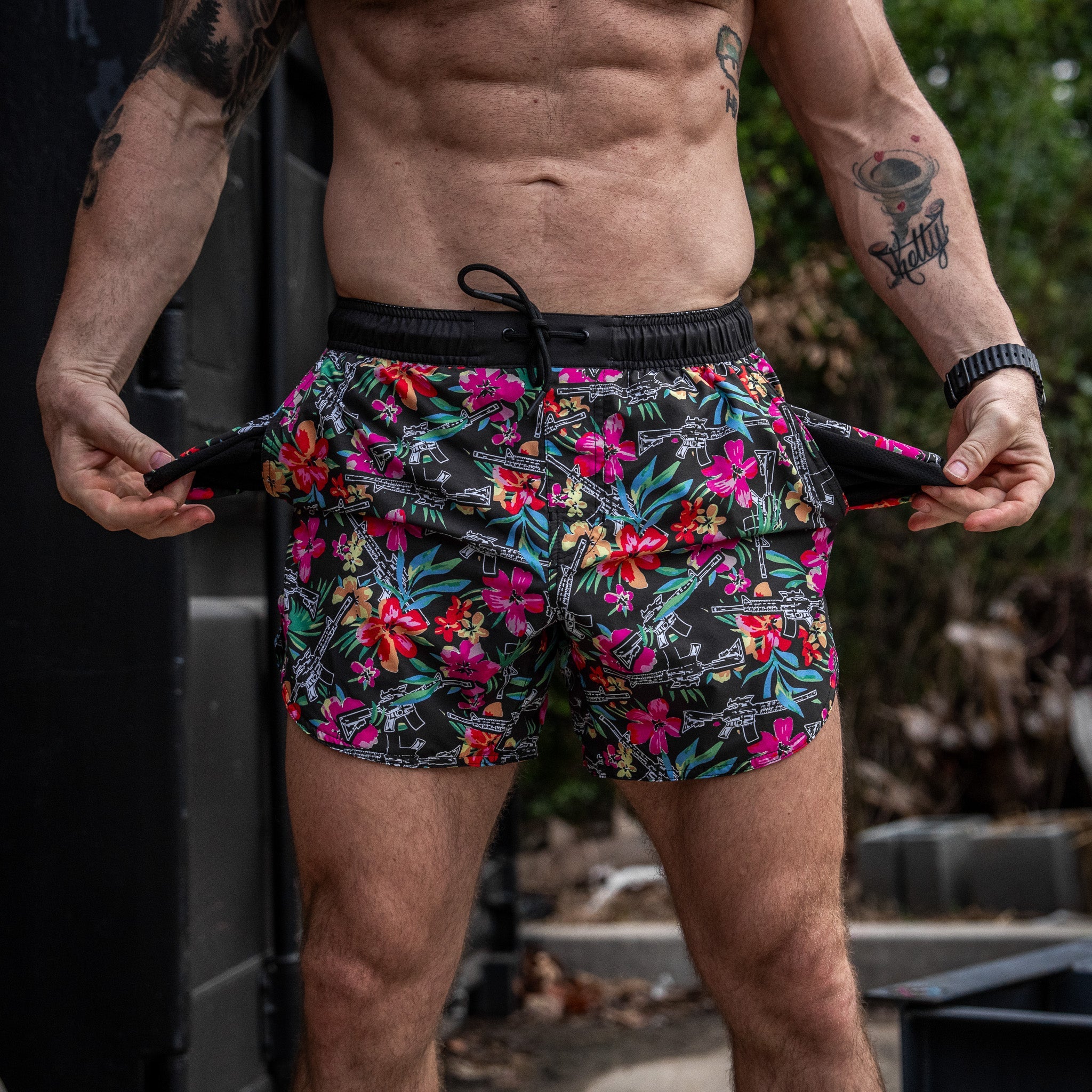 Recon Pro Trainingsshorts für Herren | 14 cm