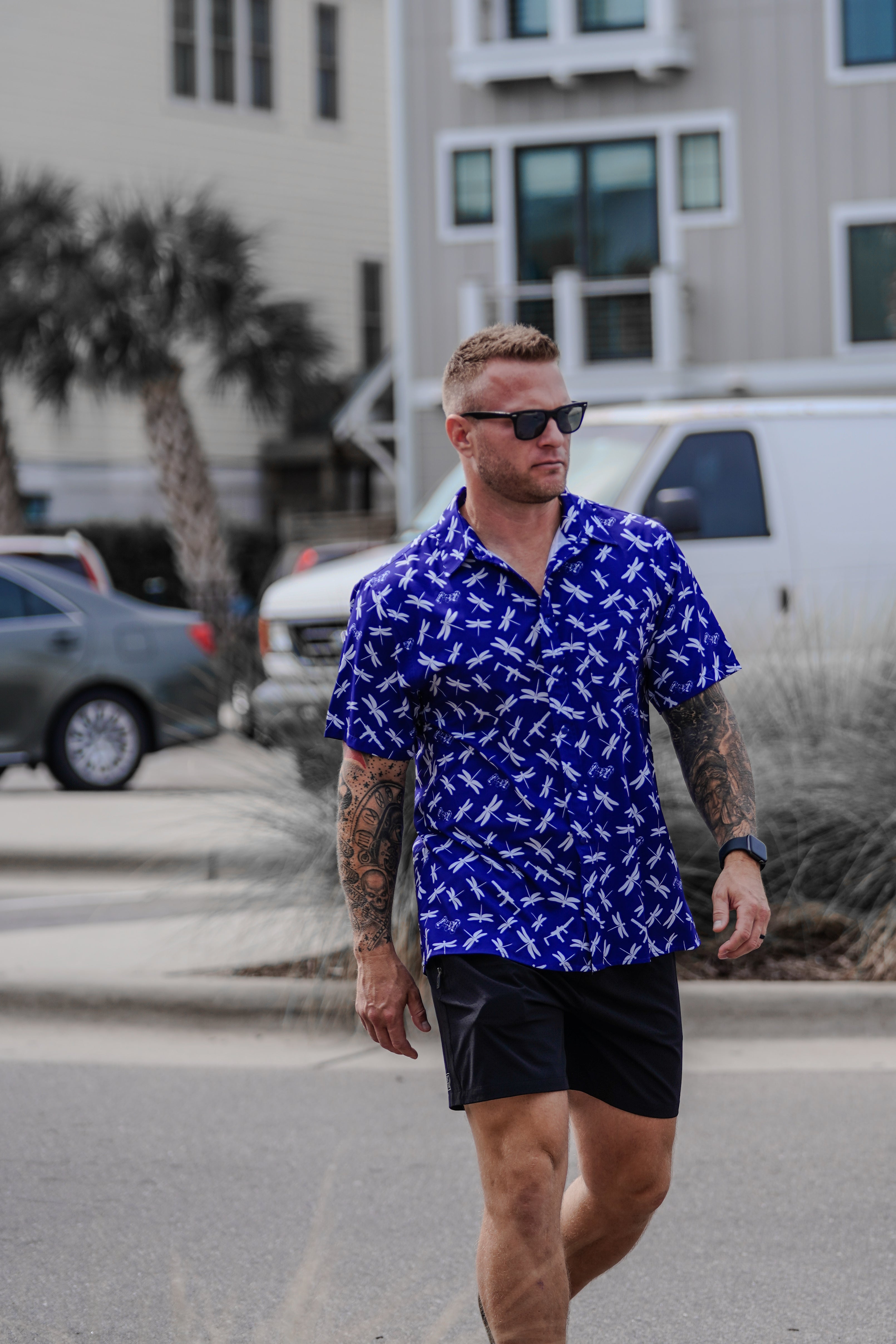 Camisa con botones Night Raider