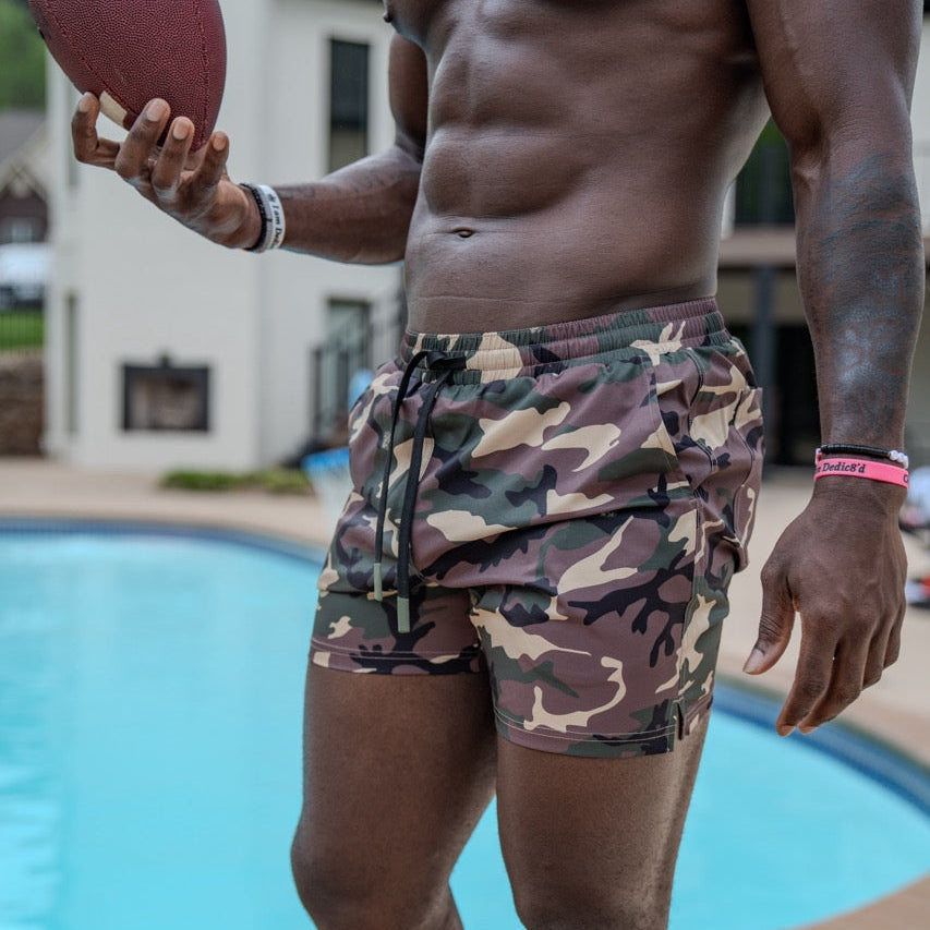 Swim Trunks - God's Plaid