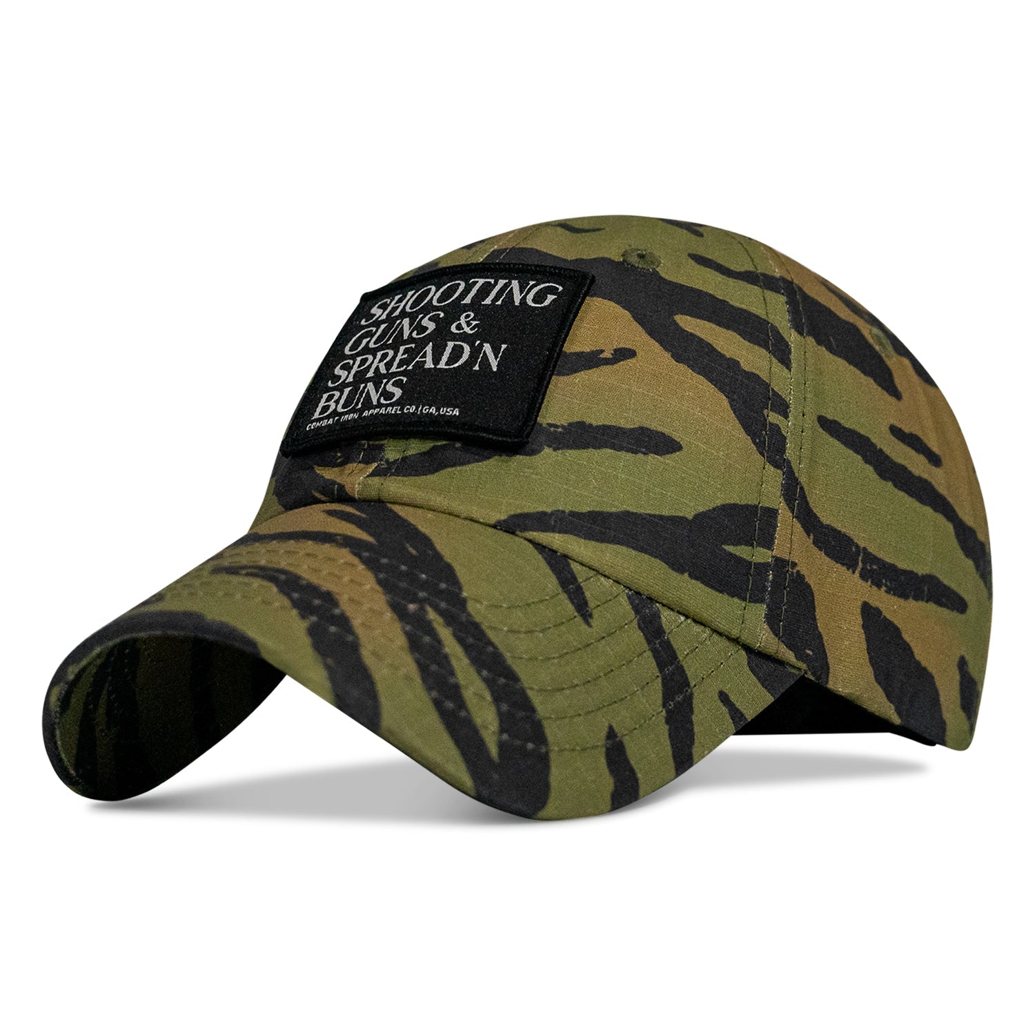 Shooting Guns & Spread'n Buns Patch RipStop Low Pro Mütze