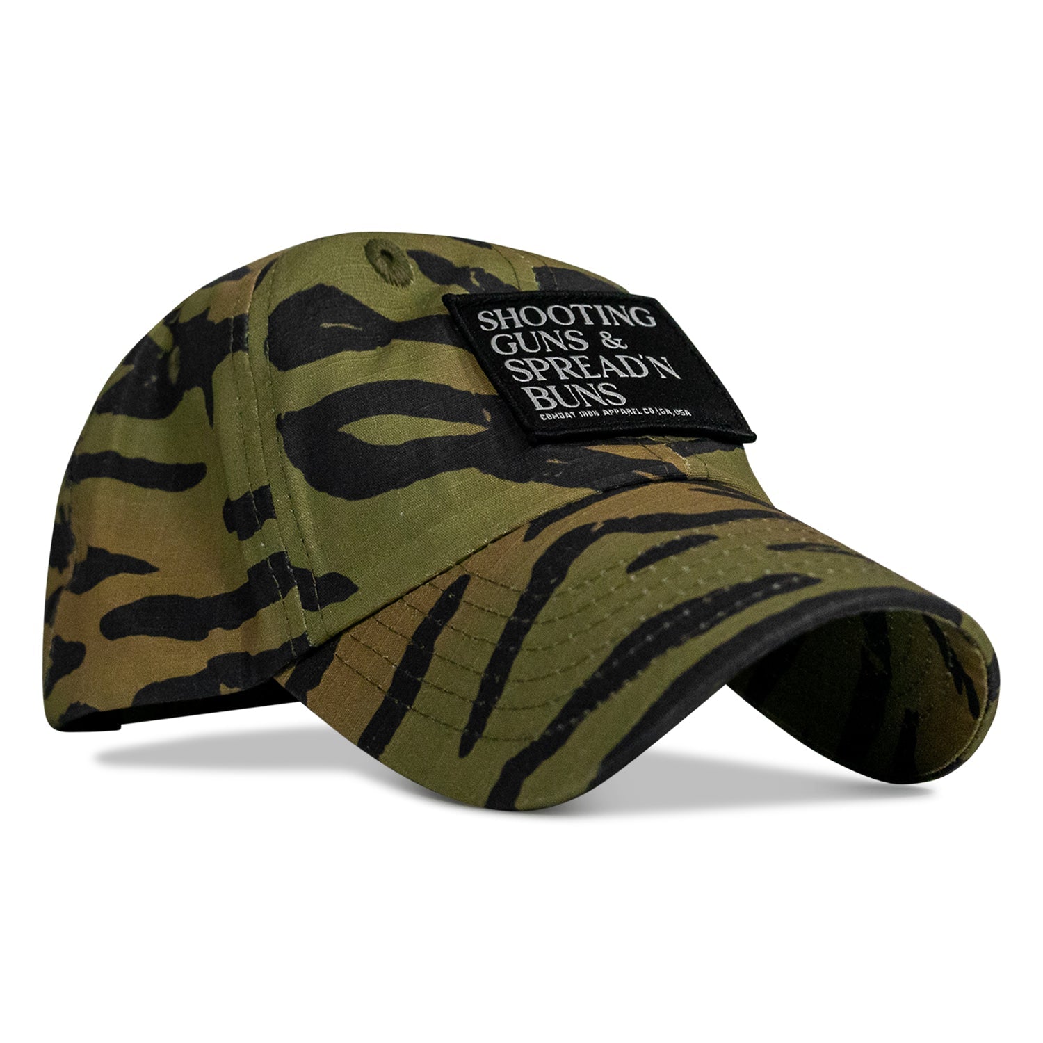 Shooting Guns & Spread'n Buns Patch RipStop Low Pro Mütze