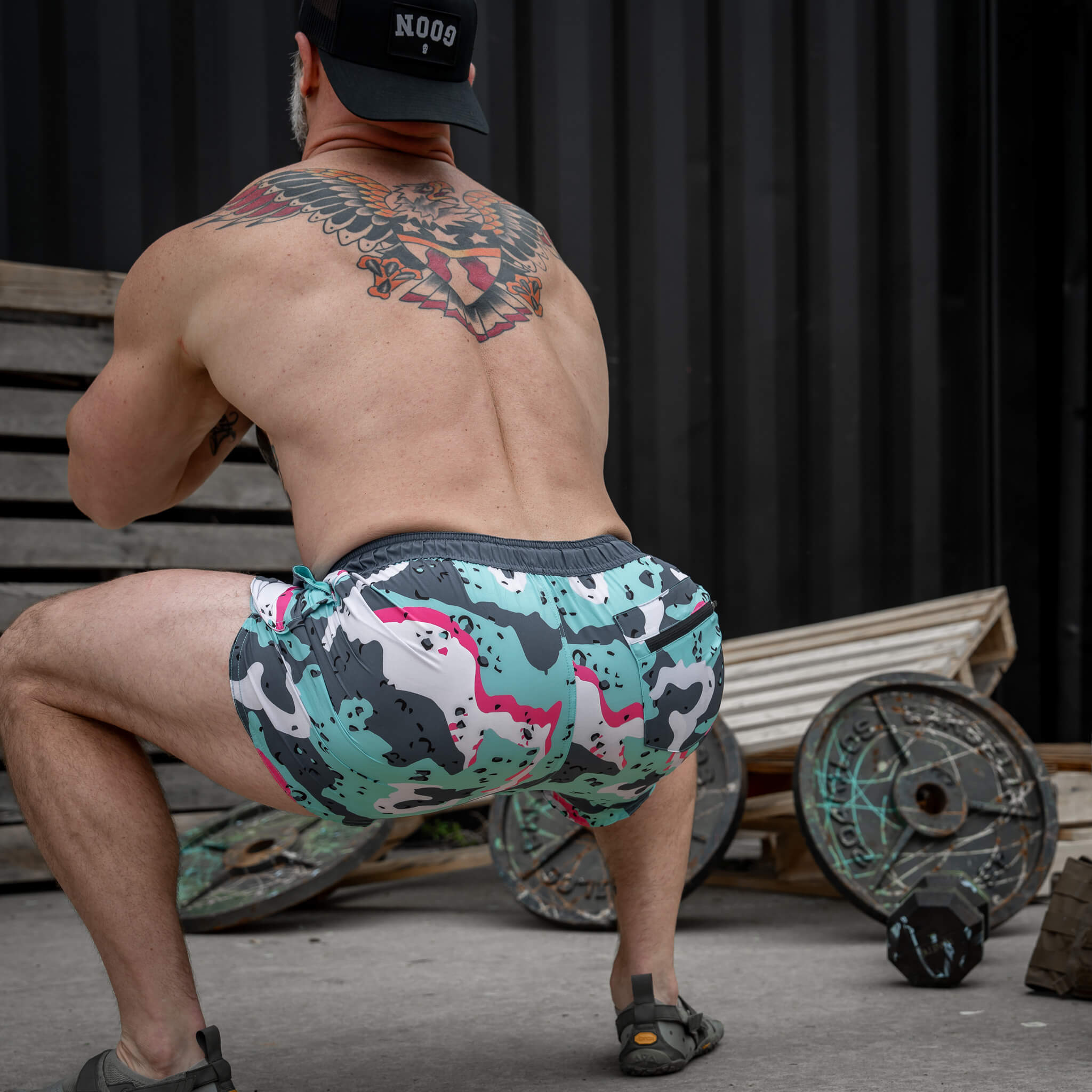 Recon Pro Trainingsshorts für Herren | 14 cm