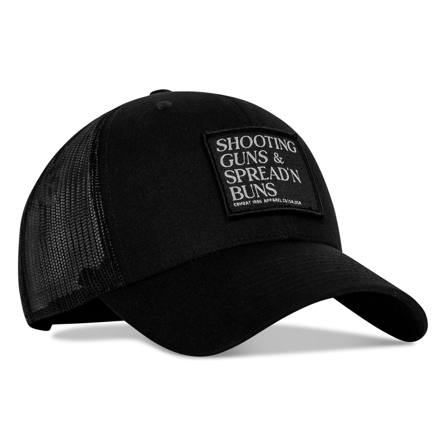 Shooting Guns & Spread'n Buns Patch Snapback Cap