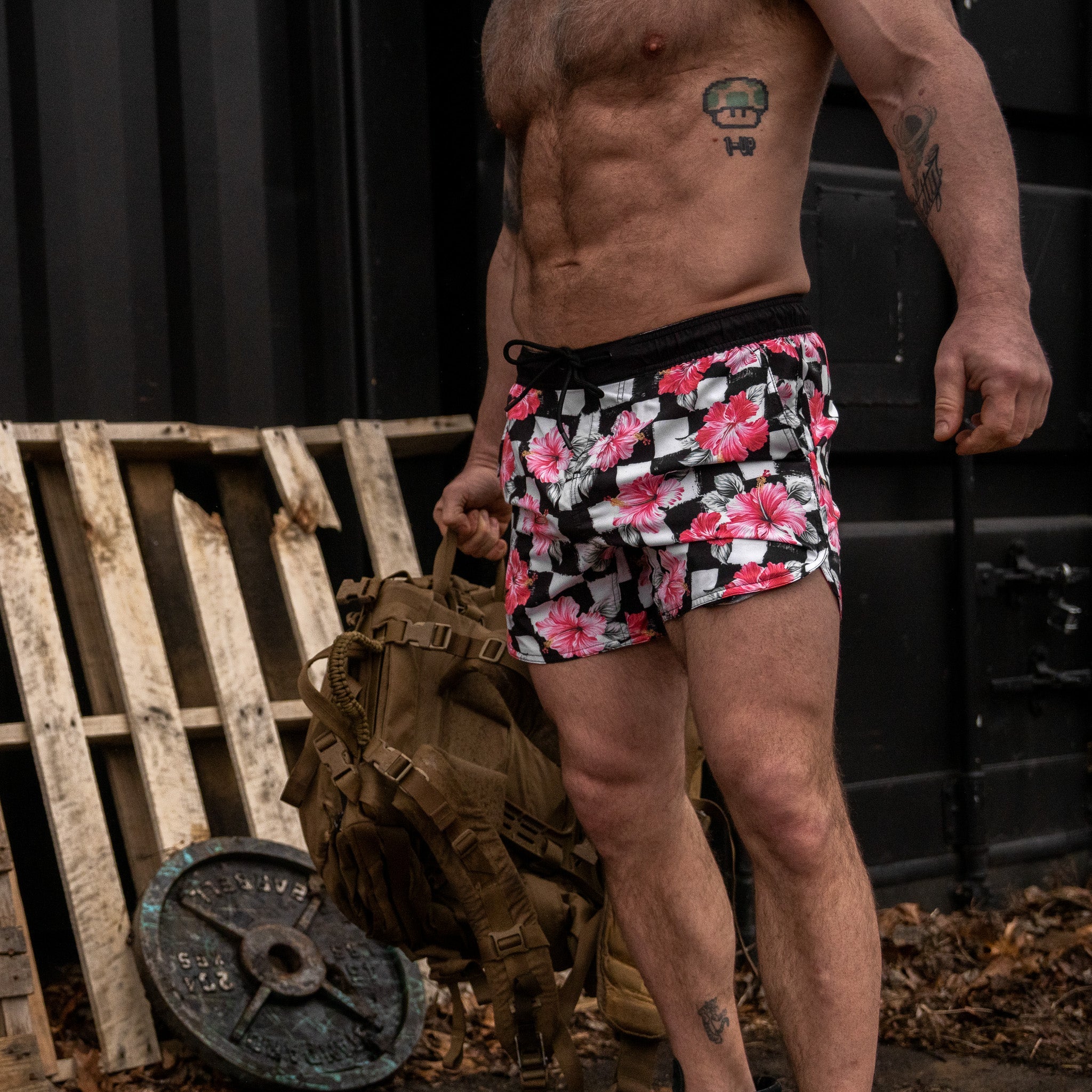 Recon Pro Trainingsshorts für Herren | 14 cm