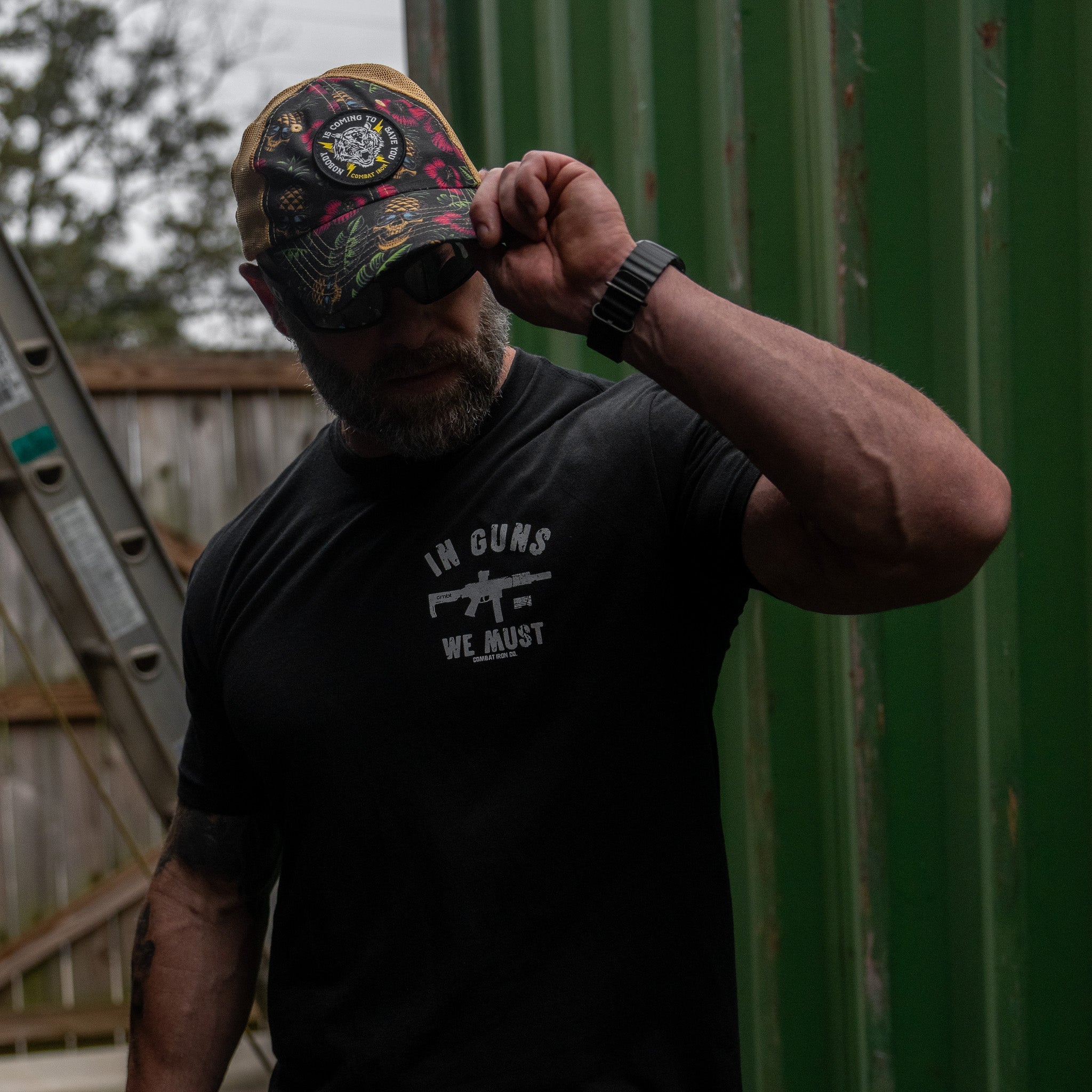 Nobody is Coming To Save You Patch Ripstop Hat