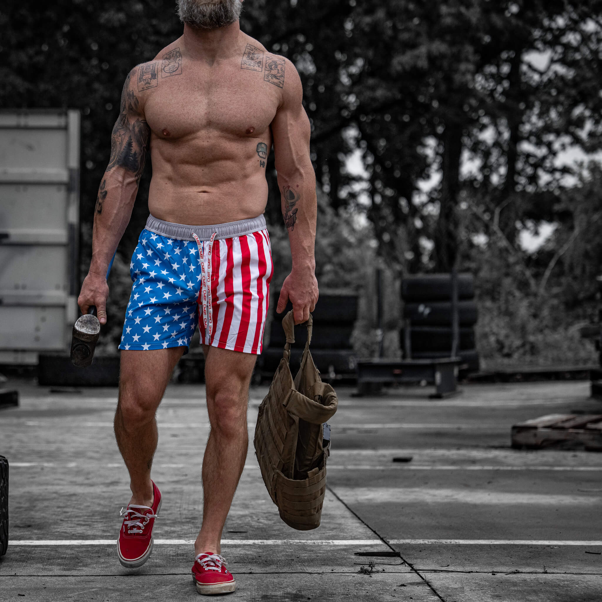 Men's Hybrid Athletic Shorts | 5.5" Inseam