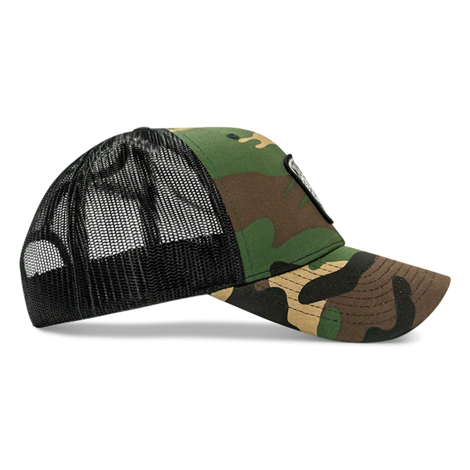 Niemand wird dich retten Totenkopf-Aufnäher Snapback-Cap