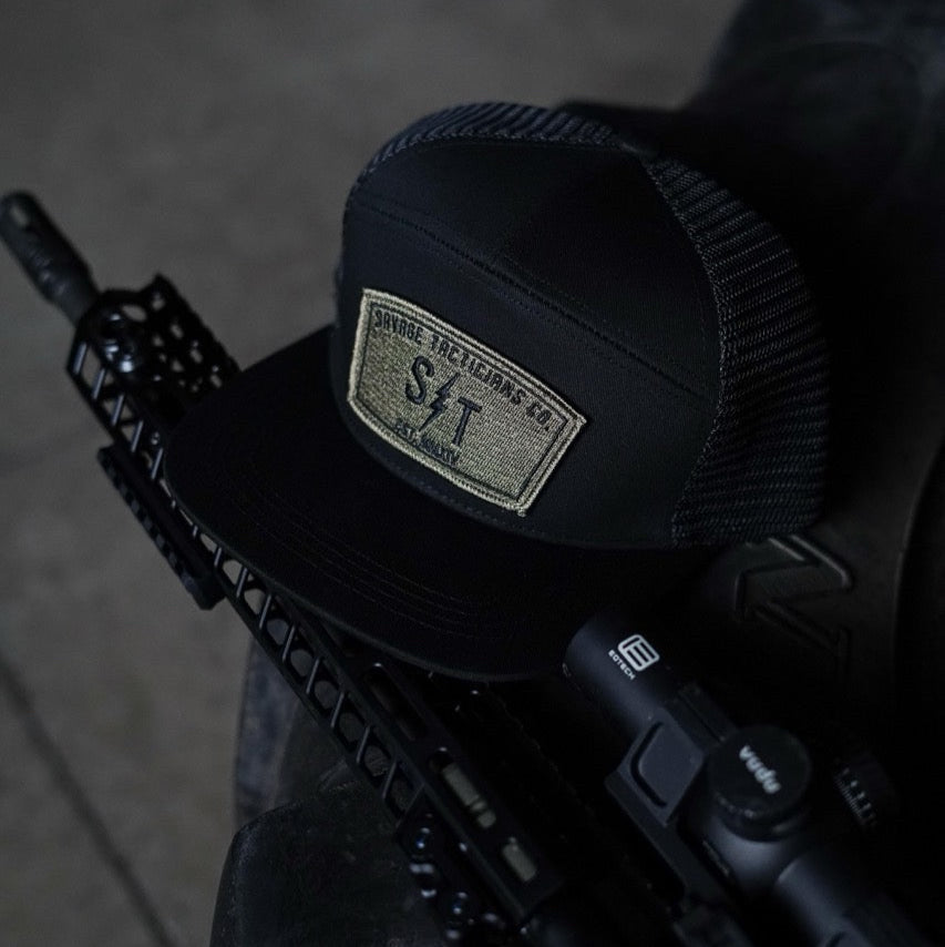 ST Co. Patch Hat - Black