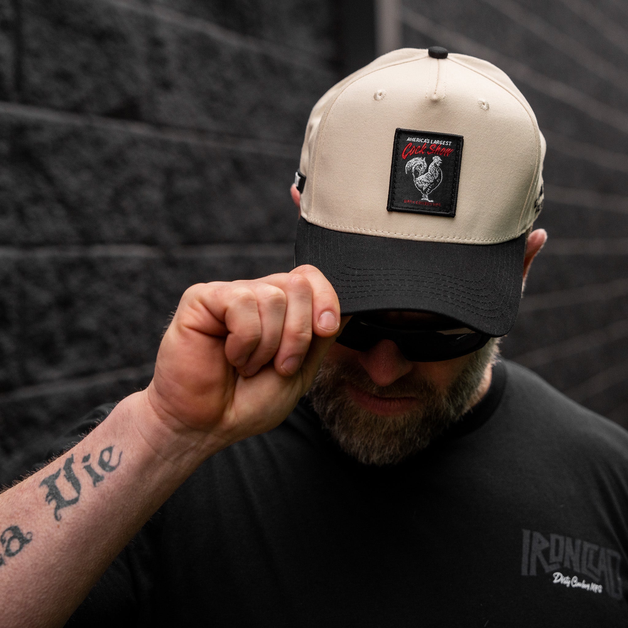 Cock Show Patch Classic 5 Pannel Snapback Hat