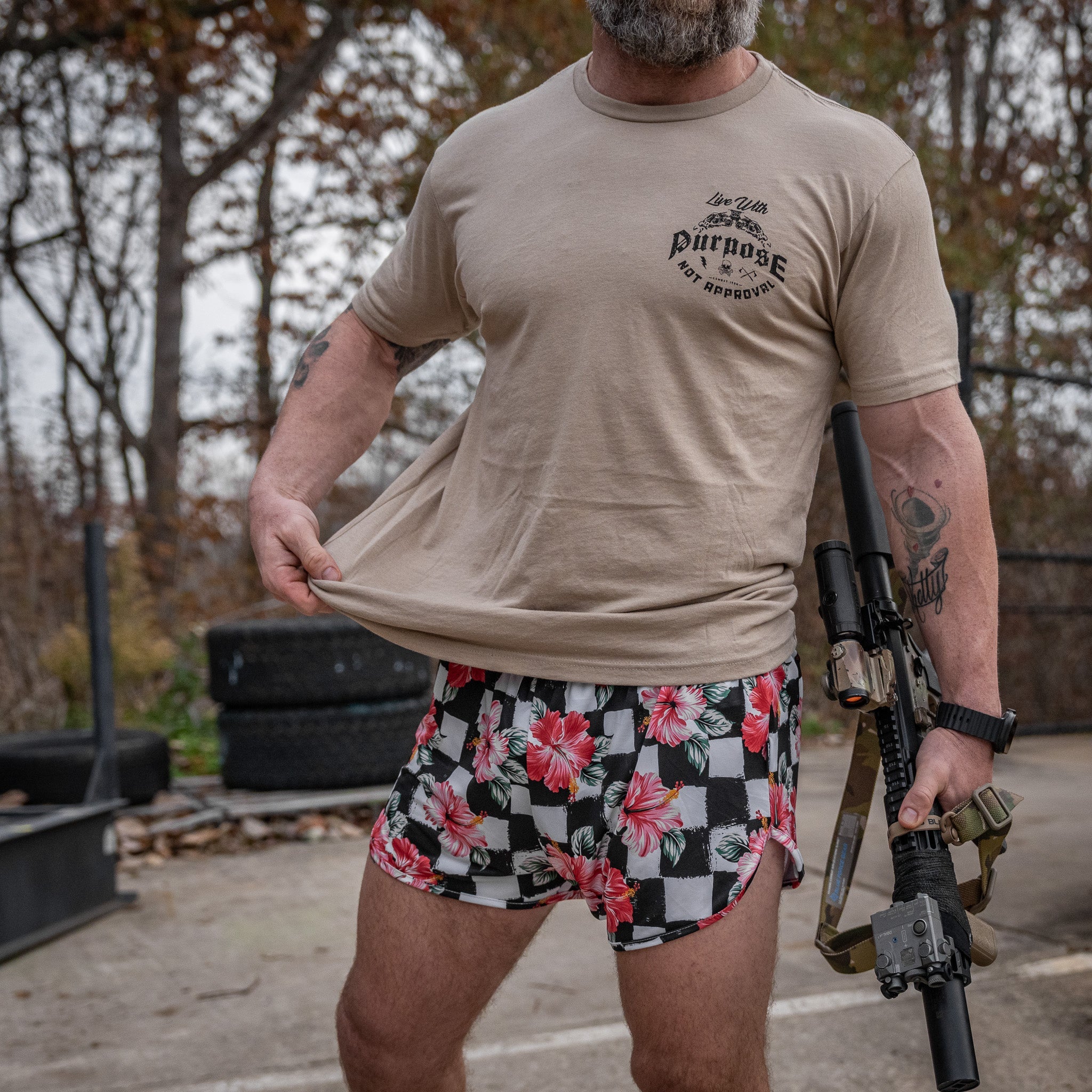 Live With Purpose. Not Approval Men's T-Shirt