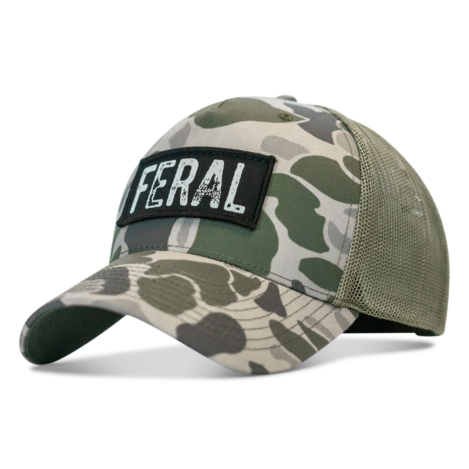 Feral Vintaged Patch Snapback Cap