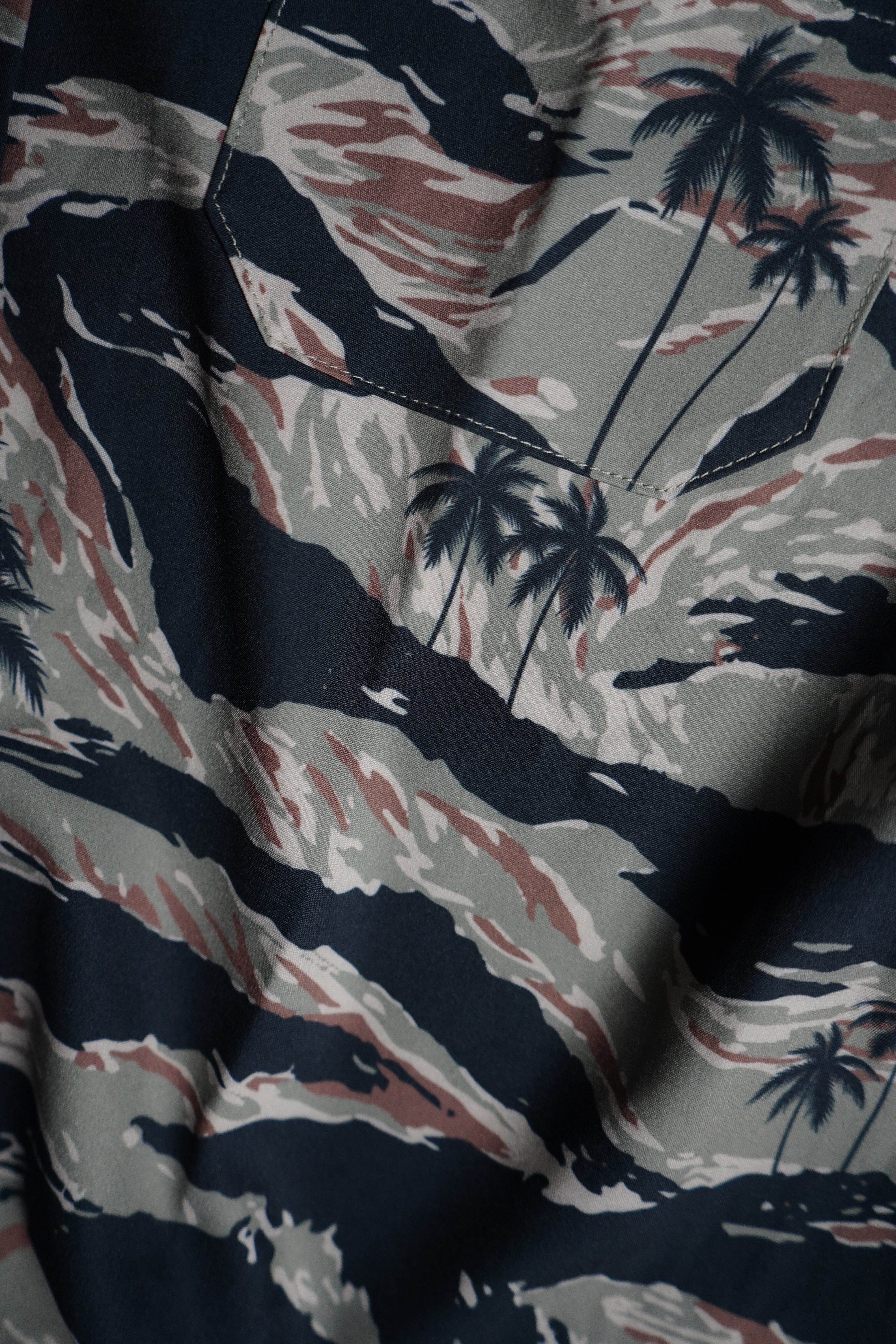 Tiger Stripe Button-up