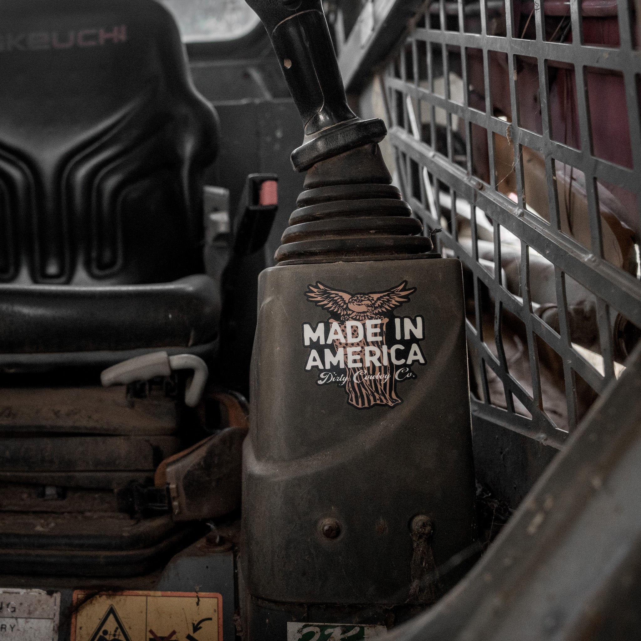 Made In America Eagle Decal
