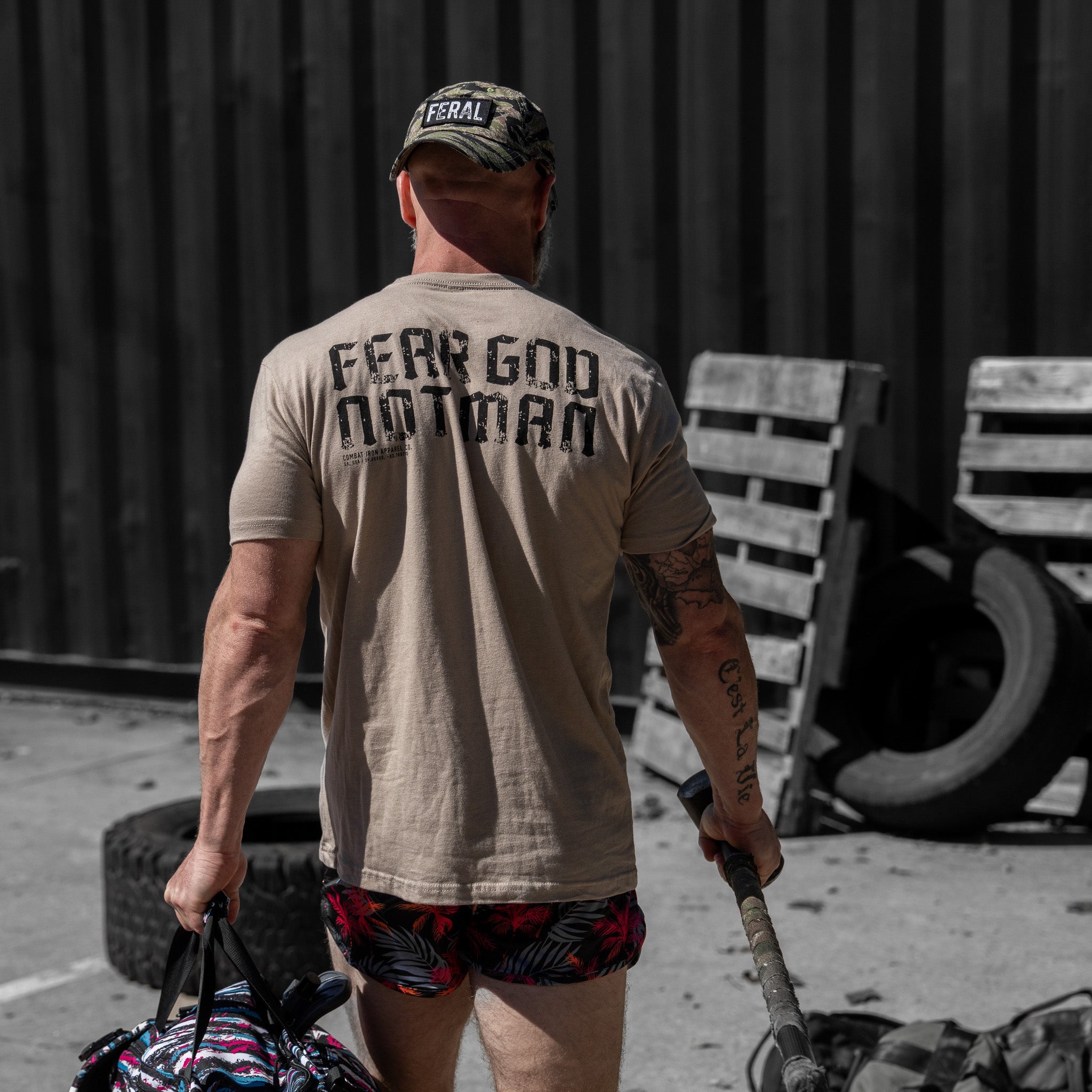 Fear God Not Man Men's T-Shirt