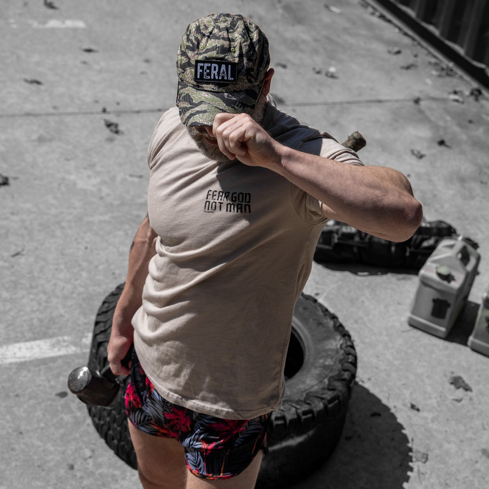 Feral Patch Low Profile RipStop Snapback Hat