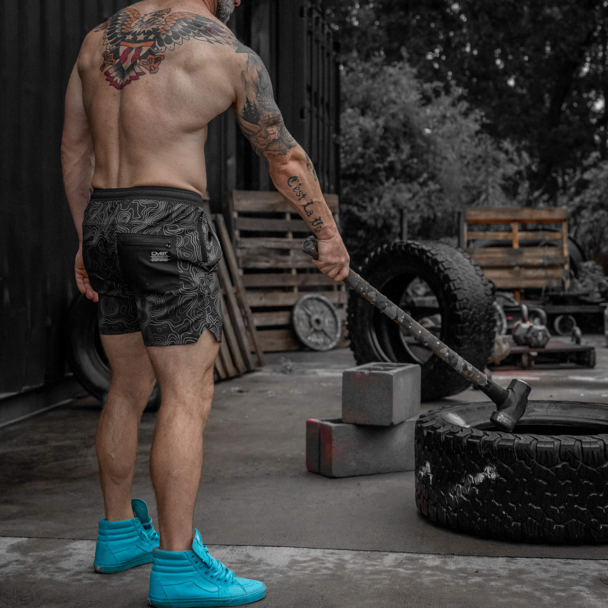 Men's Hybrid Athletic Shorts | 5.5" Inseam