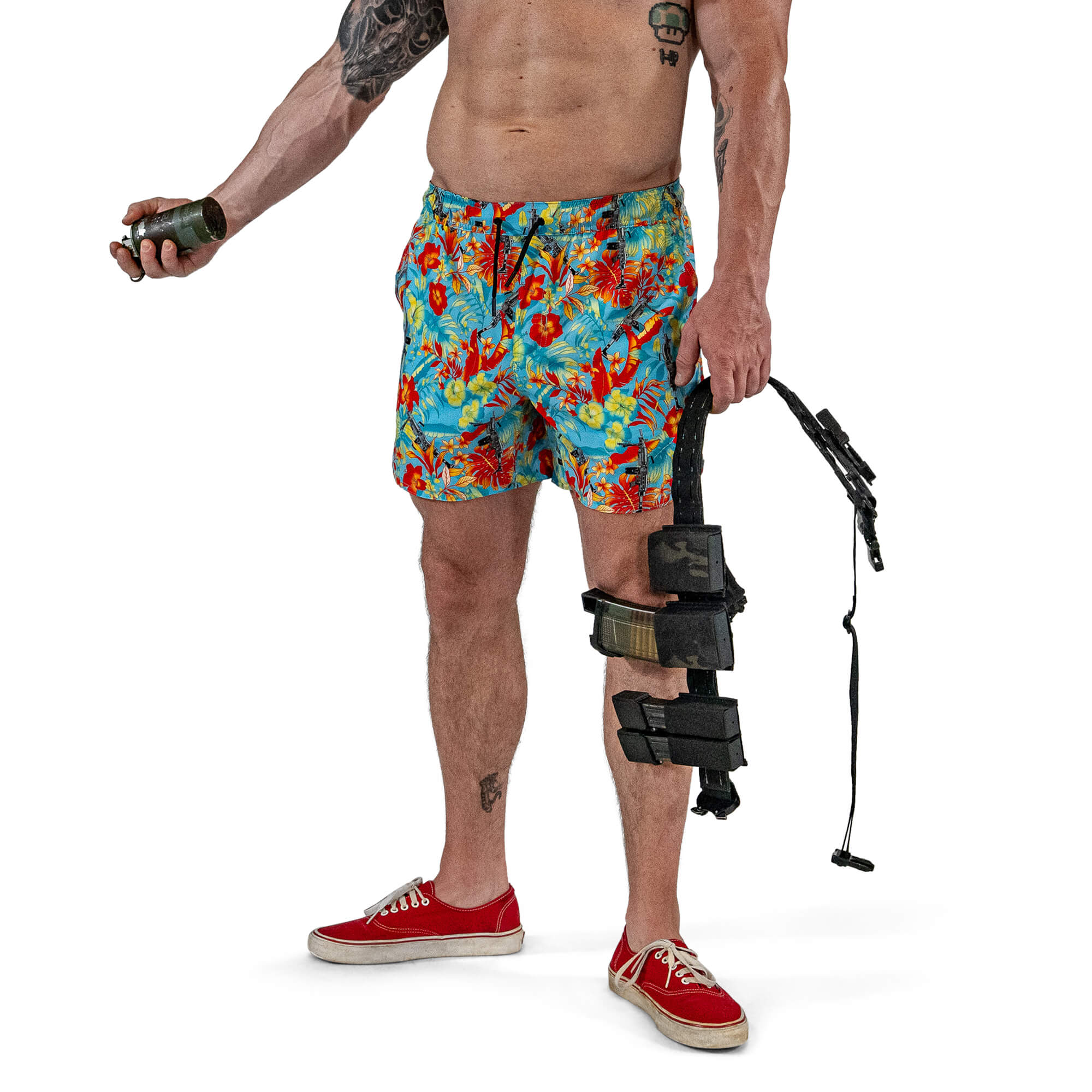 Recon Pro Trainingsshorts für Herren | 14 cm
