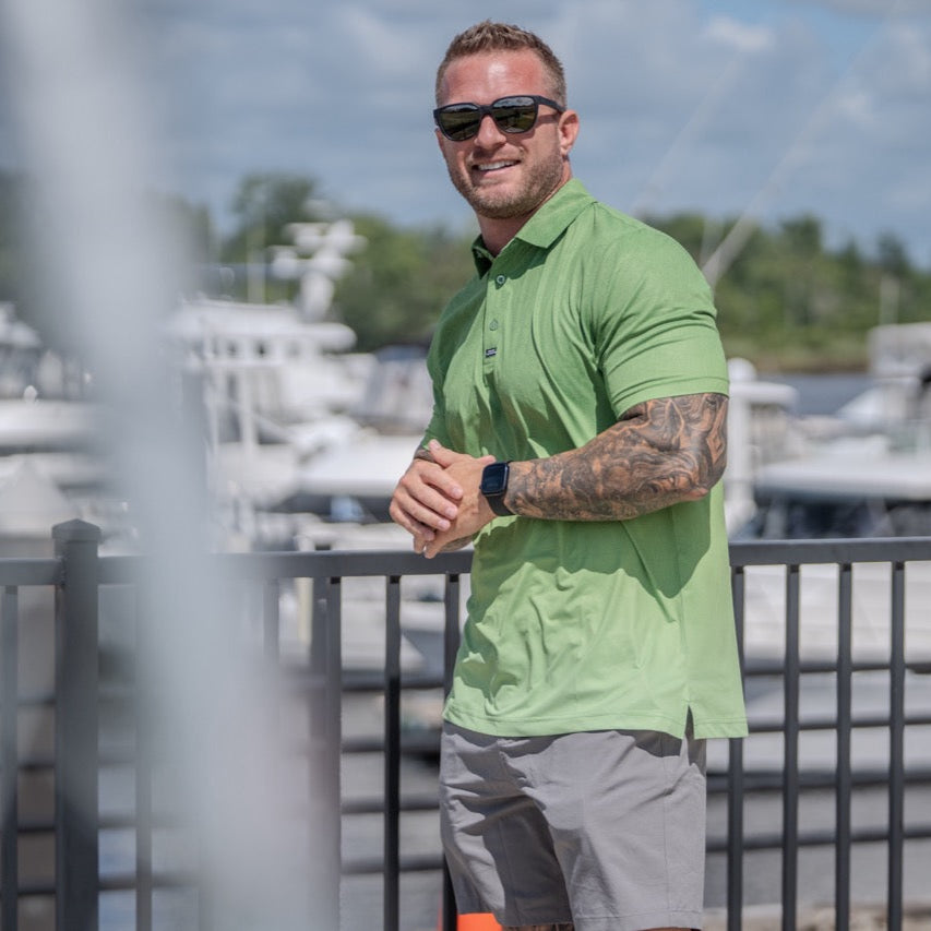 Performance Polo - Topo Fade