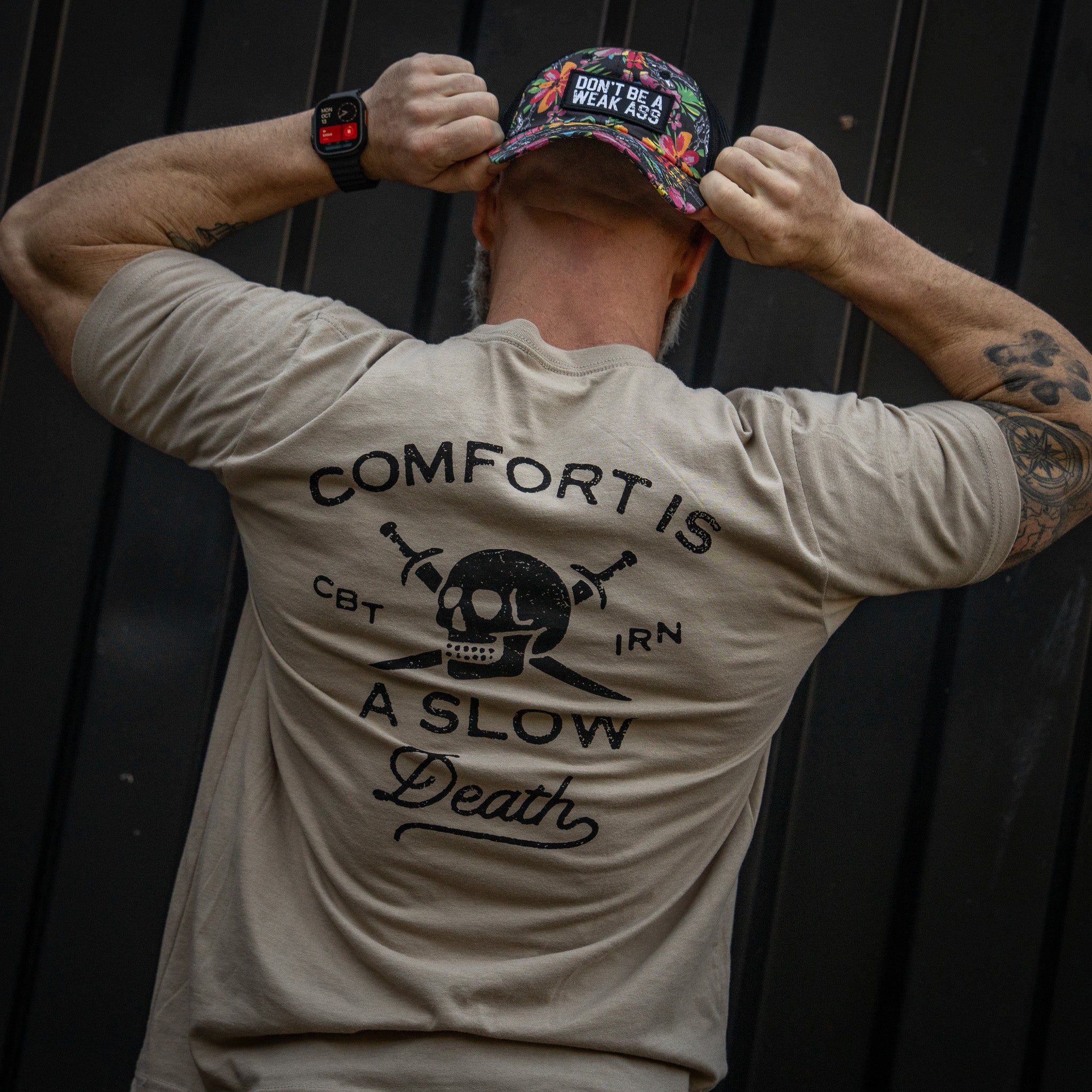 Don't Be A Weak Ass Patch Ripstop Snapback Hat