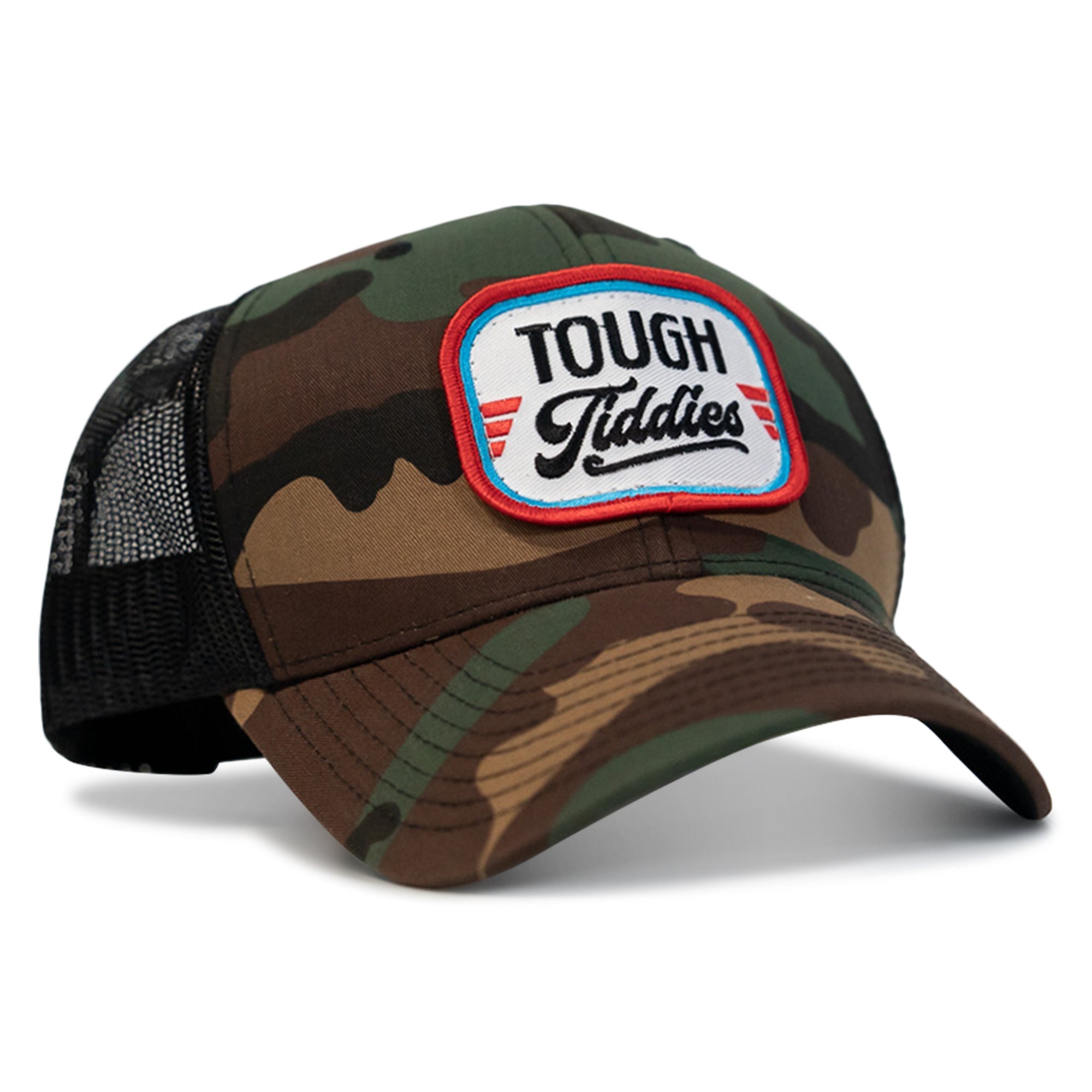 Tough Tiddies USA Aufnäher Snapback-Kappe