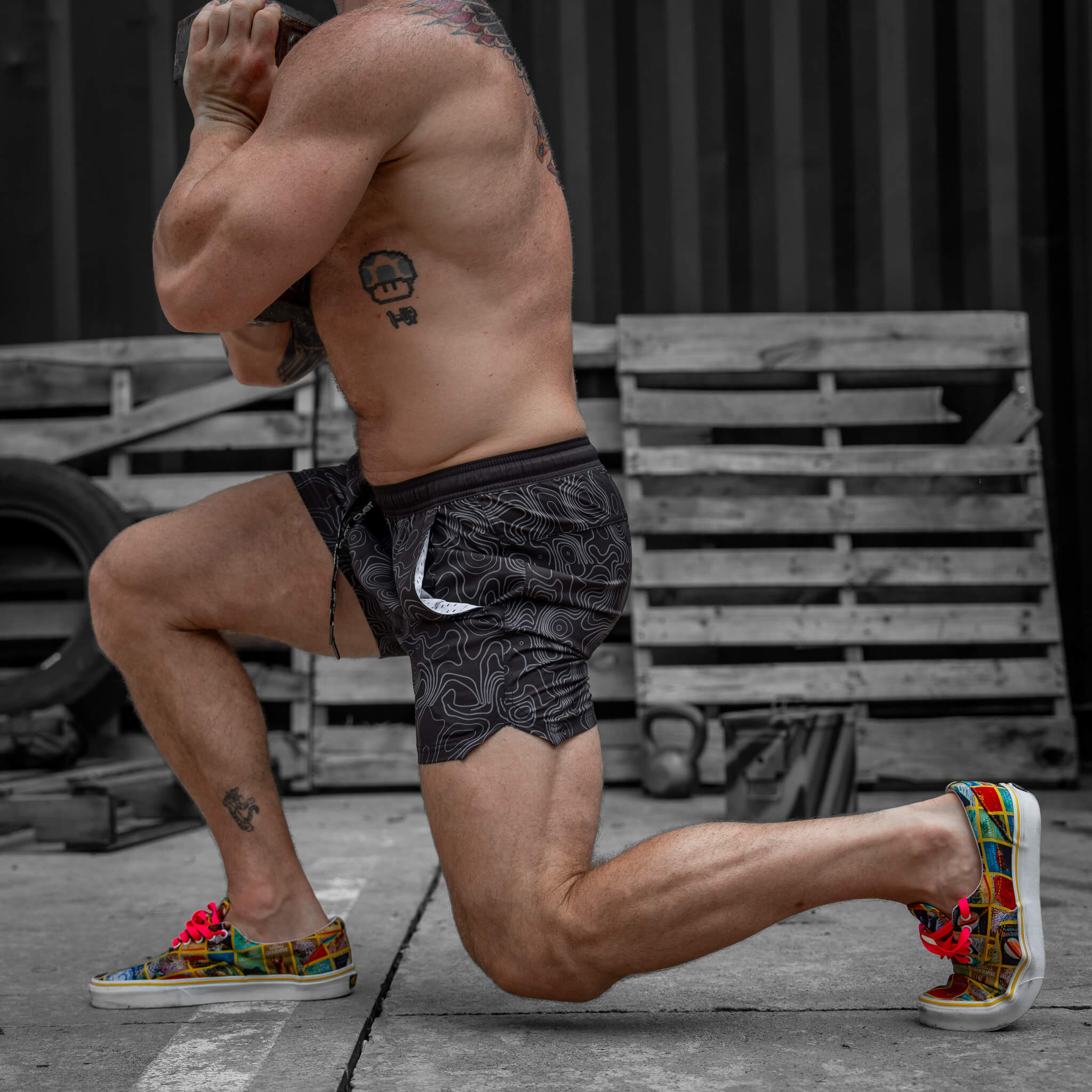 Men's Hybrid Athletic Shorts | 5.5" Inseam