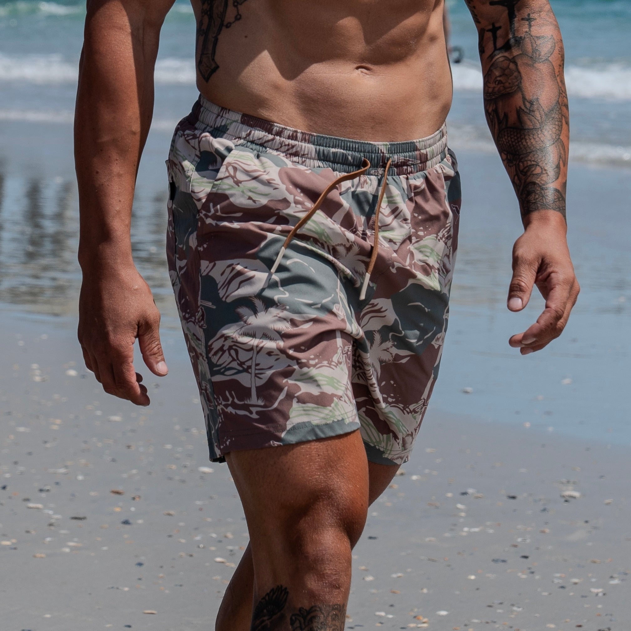 Swim Trunks - Brushstroke