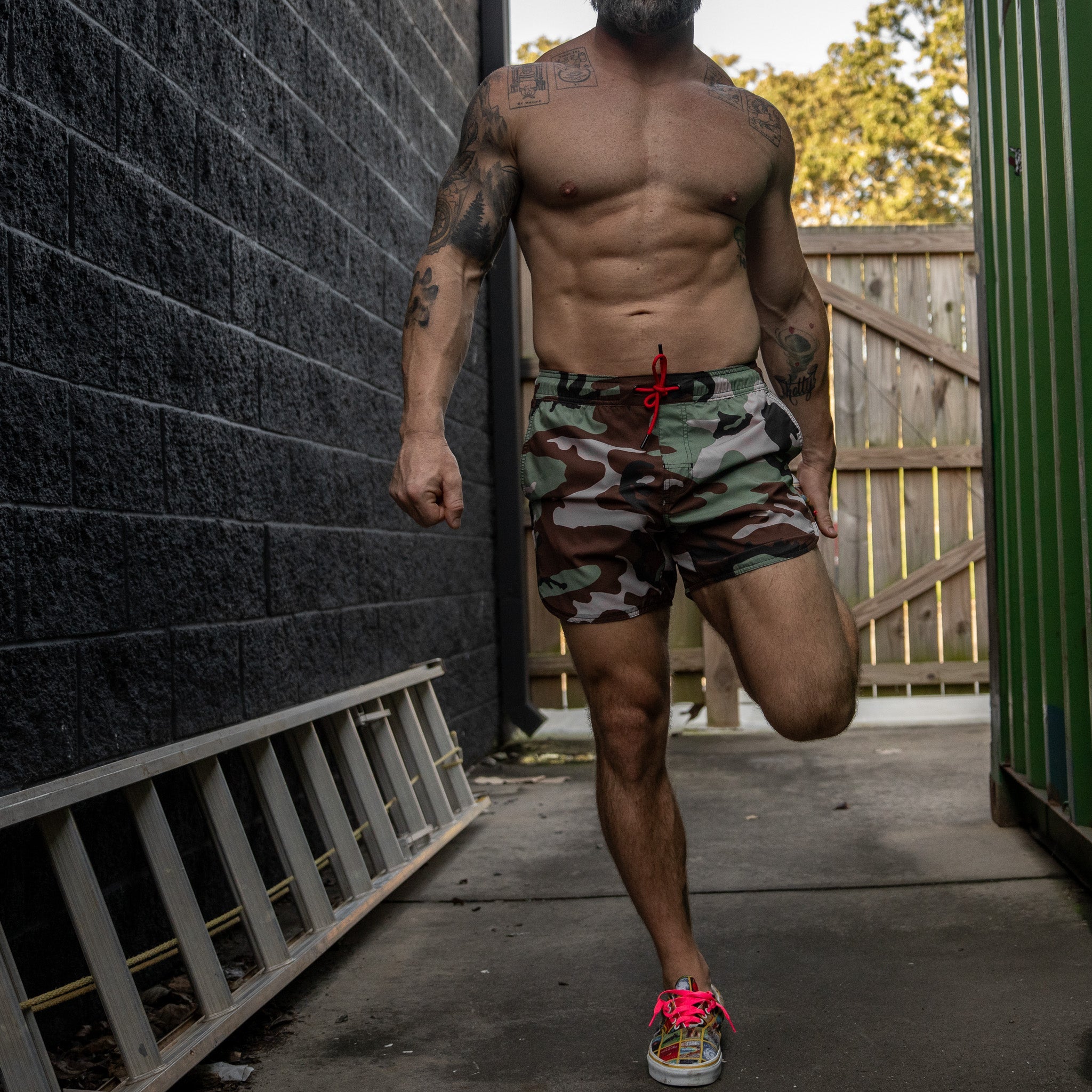 Recon Pro Trainingsshorts für Herren | 14 cm