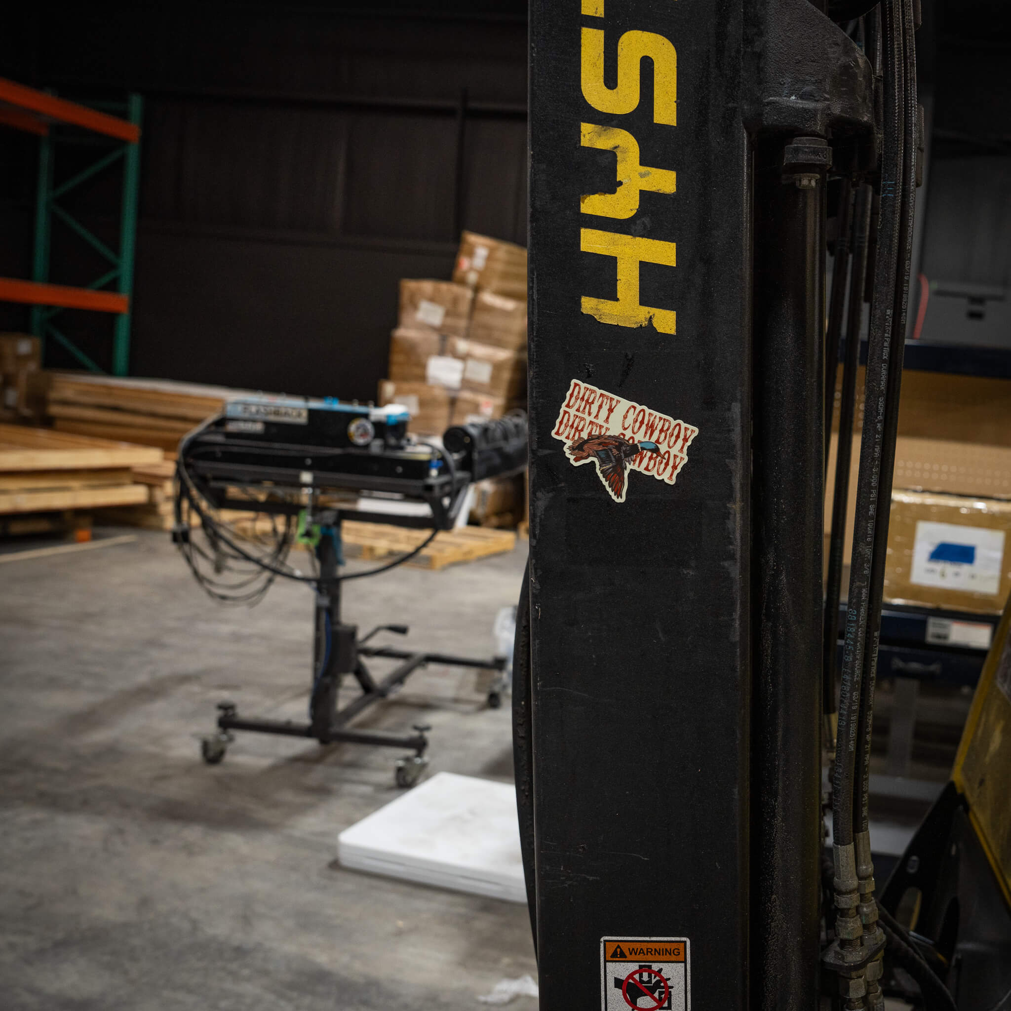 Flying Duck Dirty Cowboy Decal