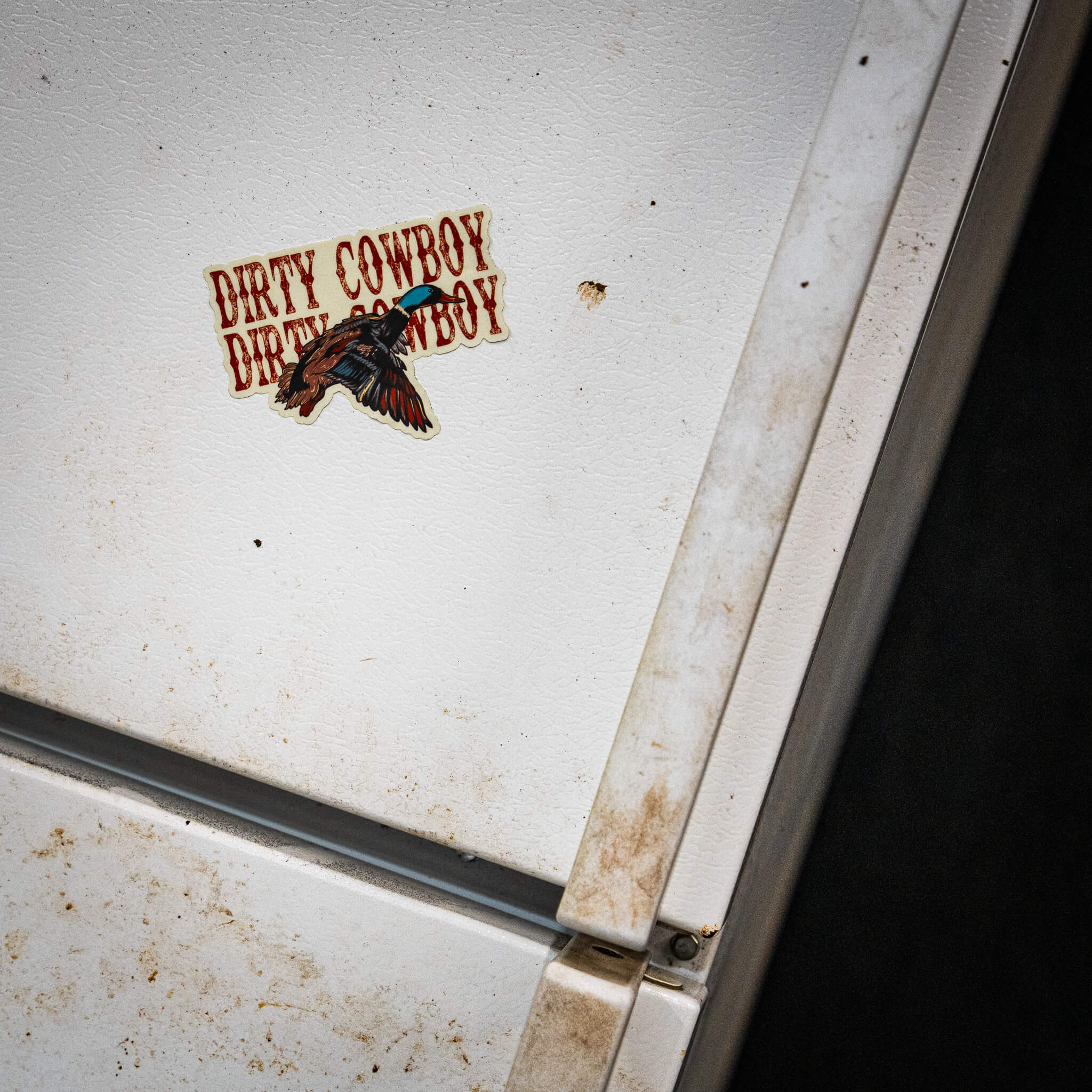 Flying Duck Dirty Cowboy Decal