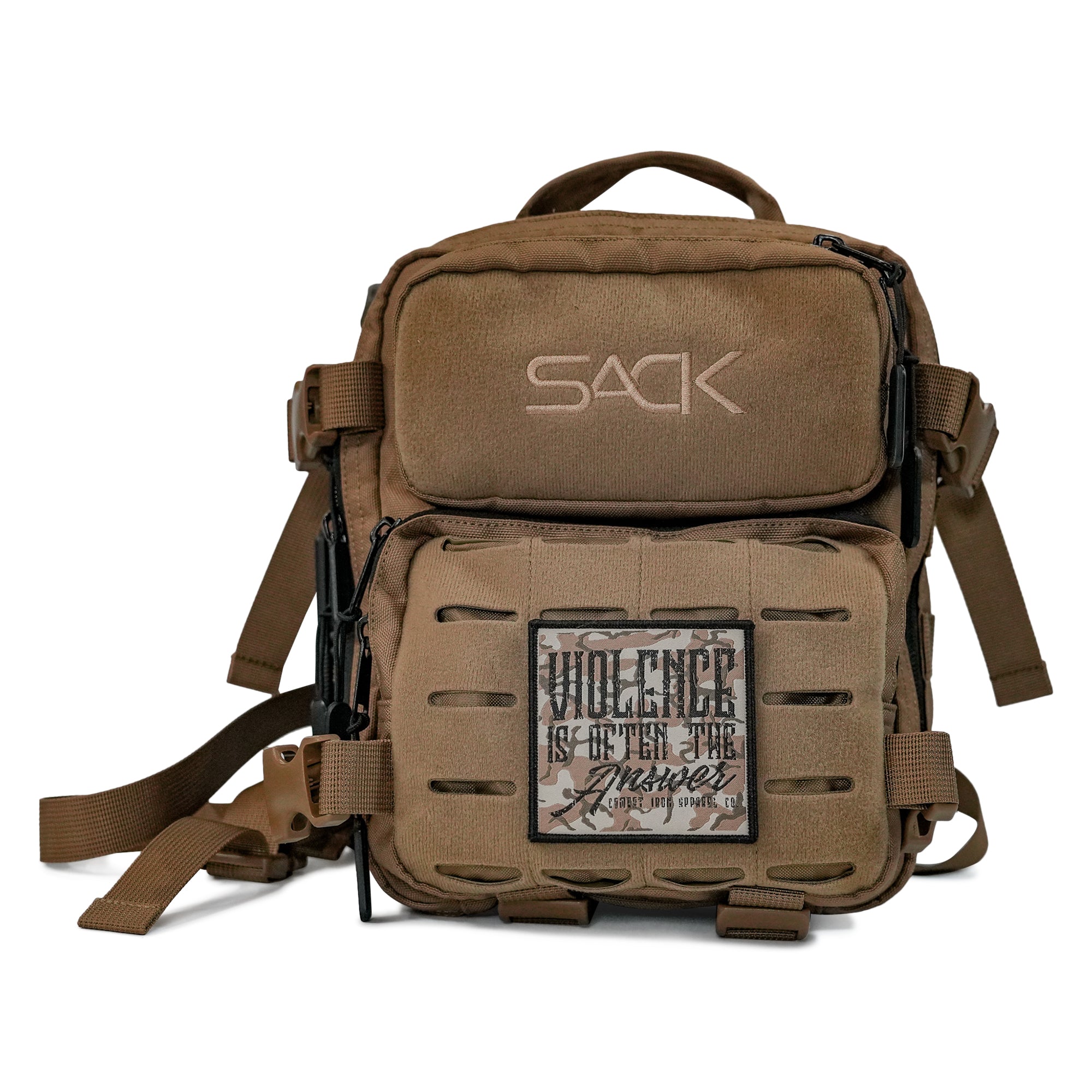 Violence is Often The Answer Soft Velcro Patch