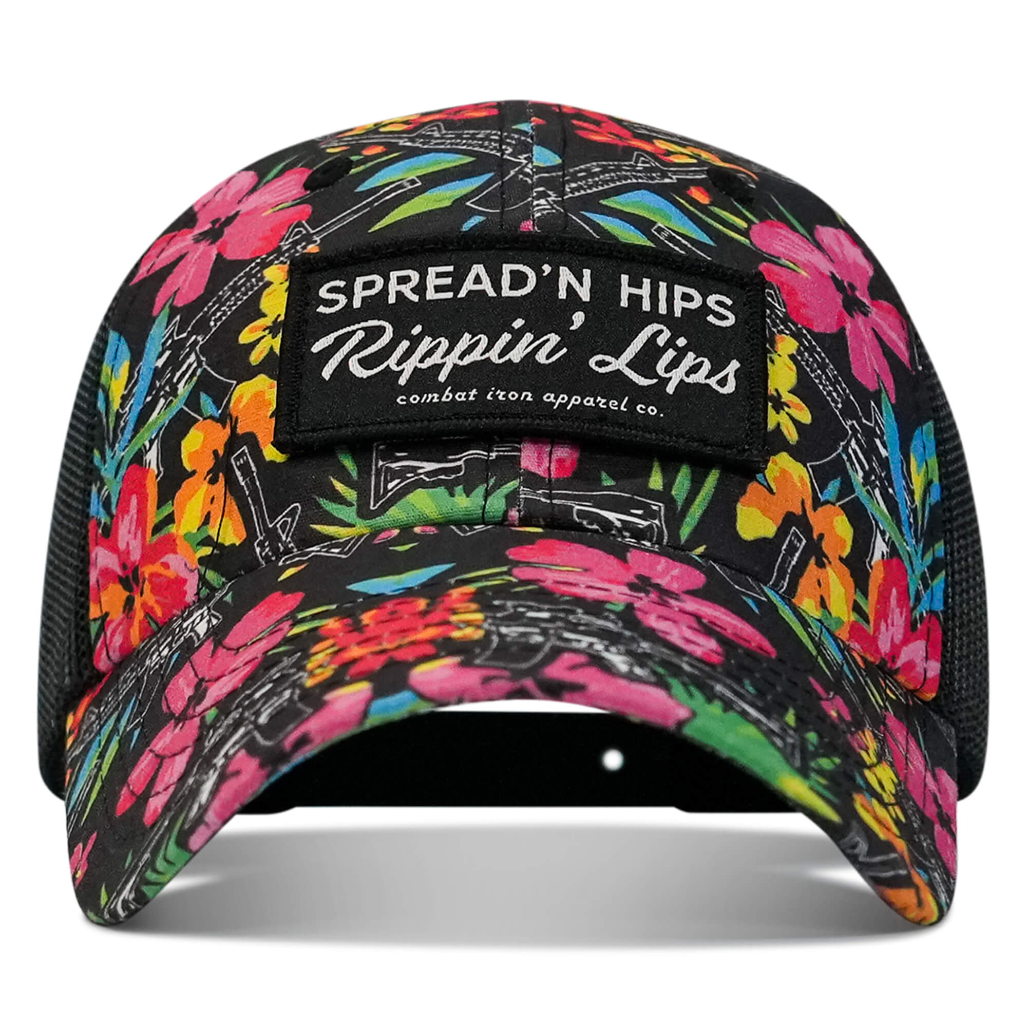 Spreadin' Hips and Rippin' Lips Patch Ripstop Snapback