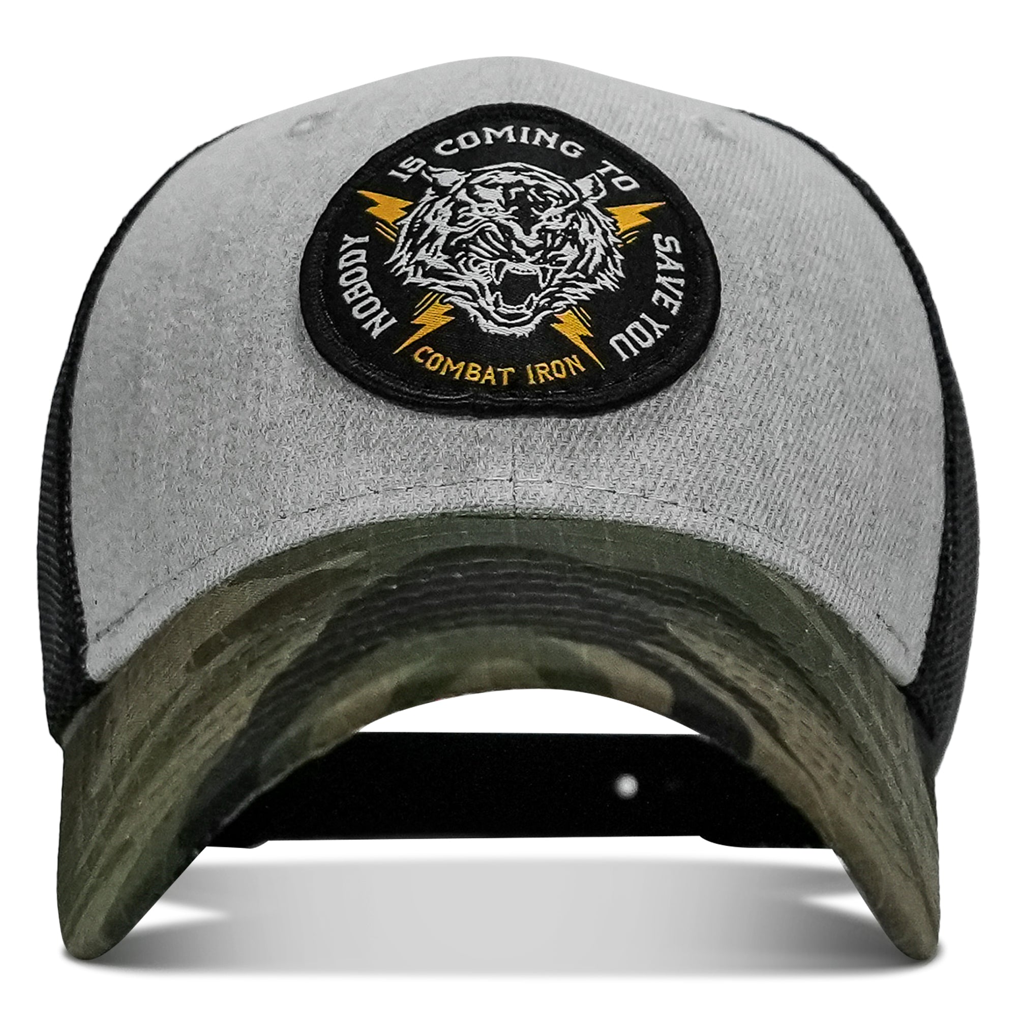 Nobody Is Coming To Save You Patch Snapback Hat