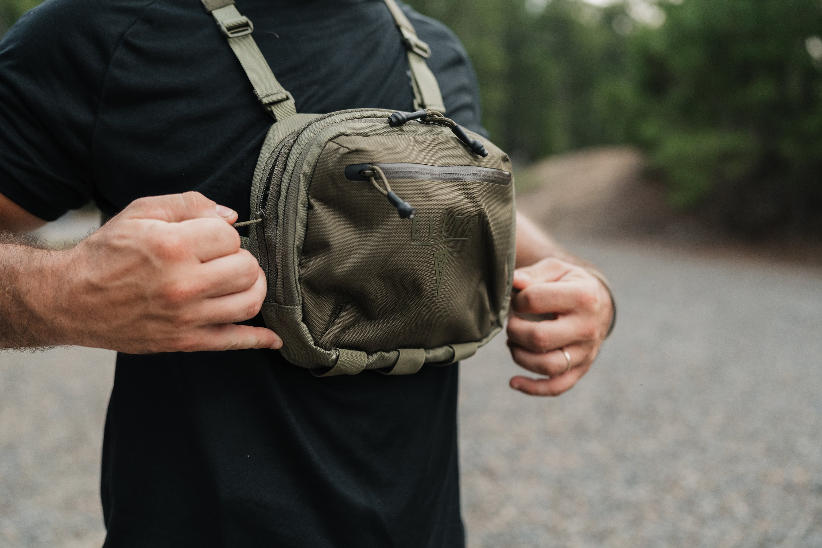 TRAILGUARD Brusttasche für verdecktes Tragen
