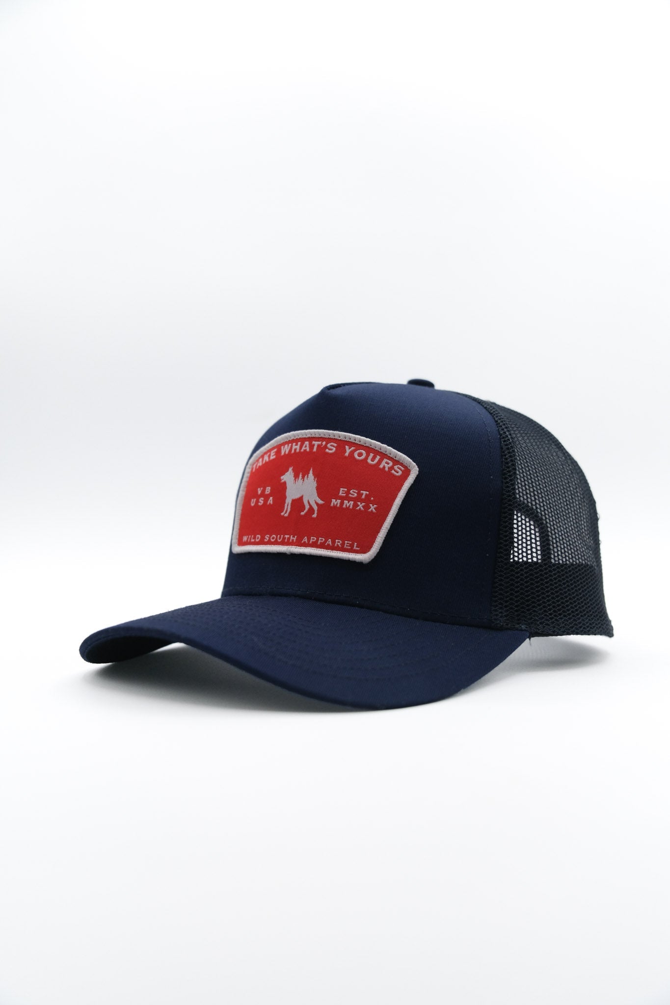 Navy Trucker Hat