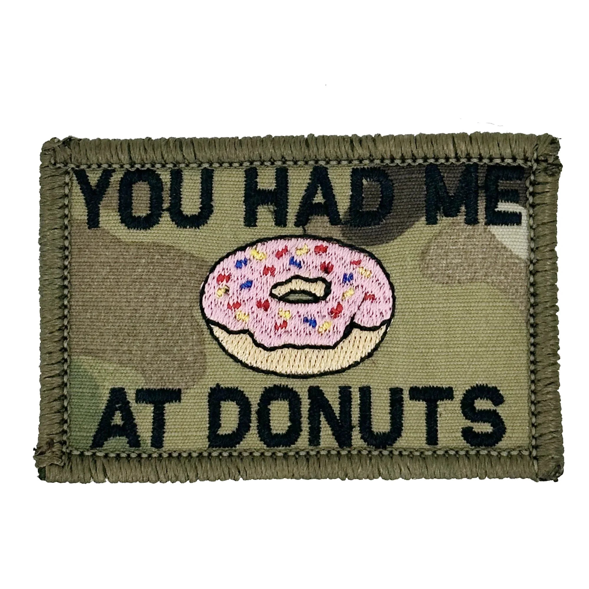 “YOU HAD ME AT DONUTS” TACTICAL MORALE PATCH