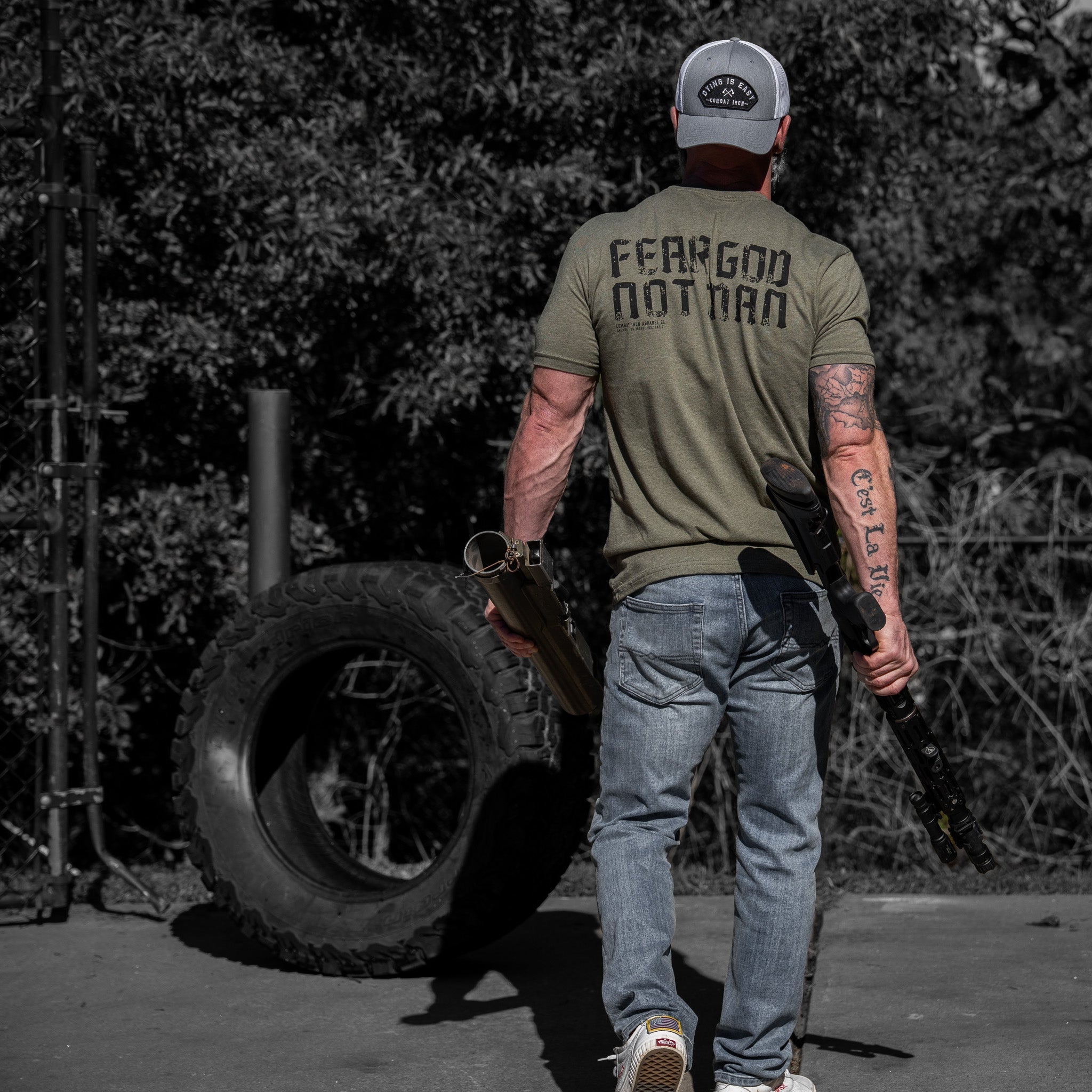 Fear God Not Man Men's T-Shirt