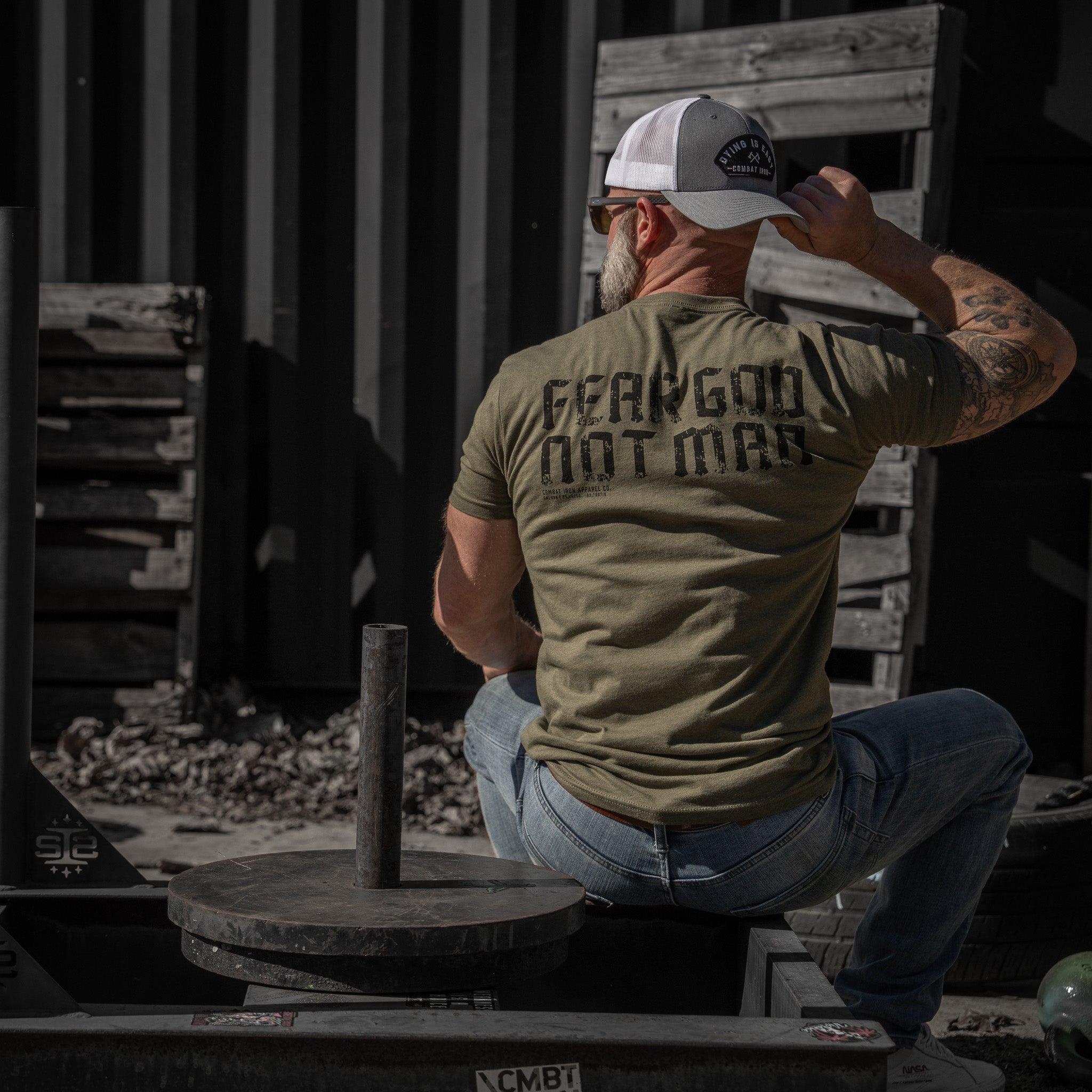 Fear God Not Man Men's T-Shirt