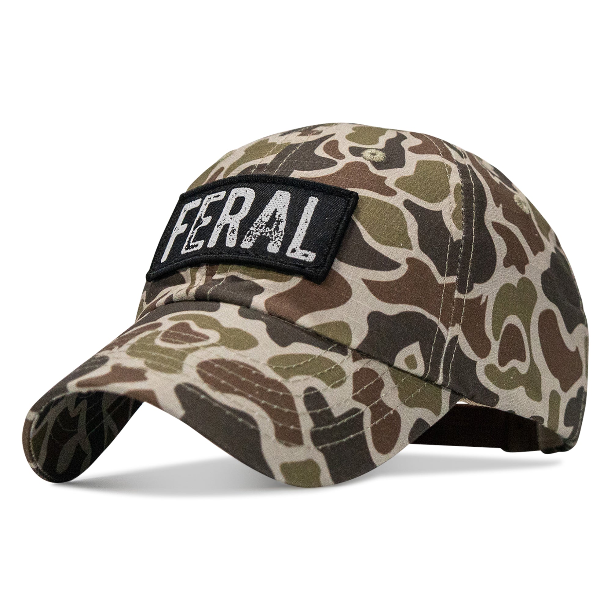 Feral Patch Low Profile RipStop Snapback Hat