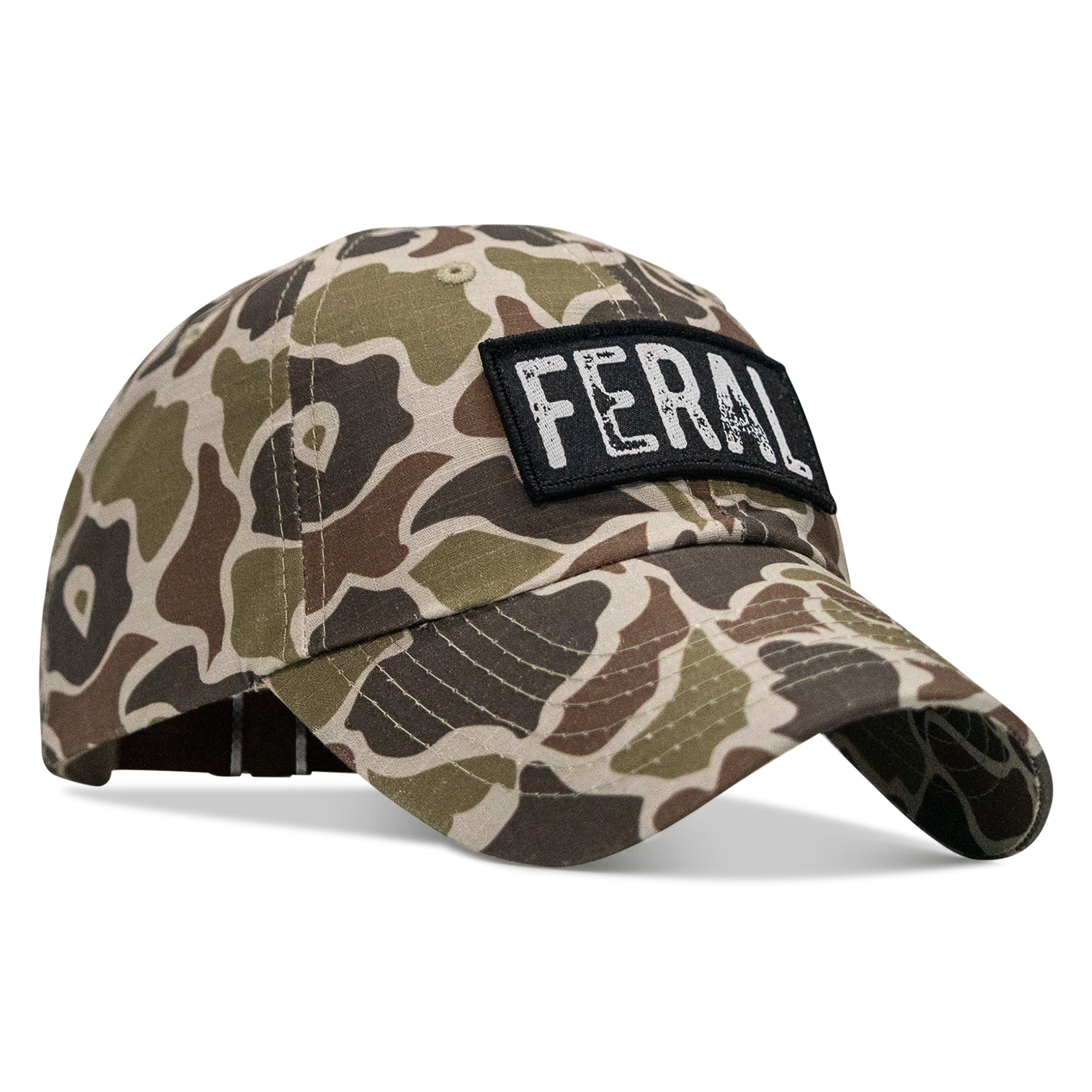 Feral Patch Low Profile RipStop Snapback Hat