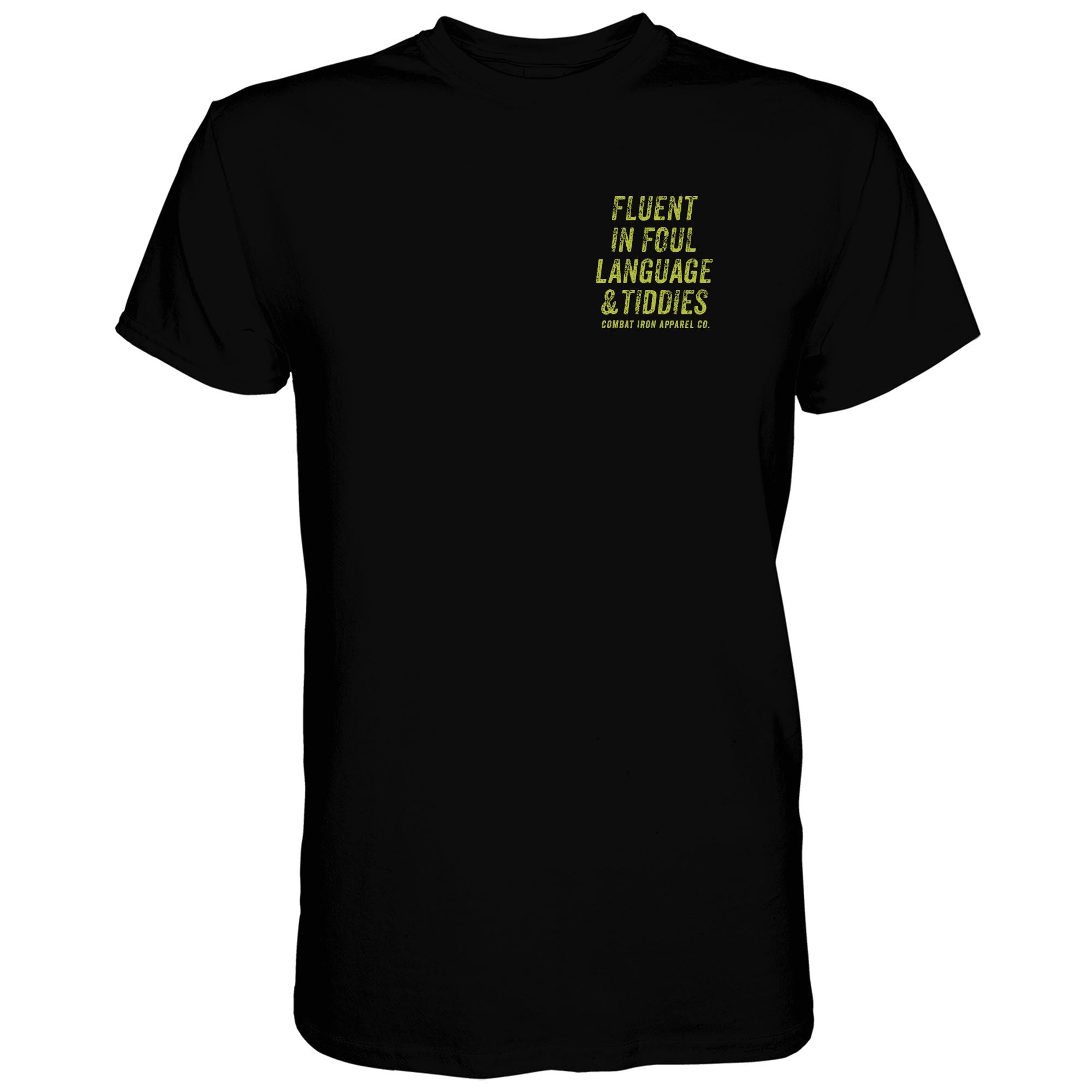 Beherrscht üble Sprache und Titten Herren T-Shirt