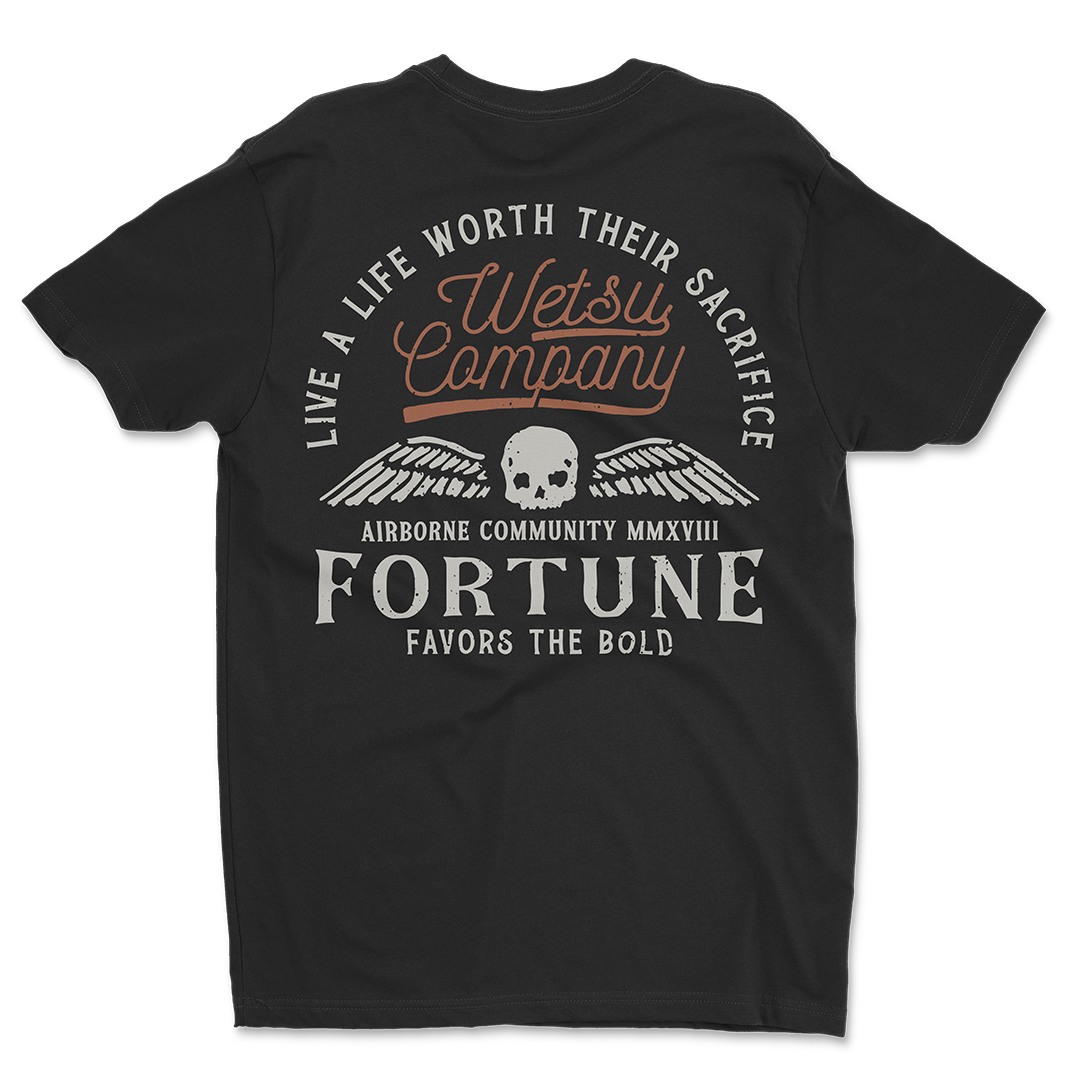 Fortune Favors The Bold Athletic Tee