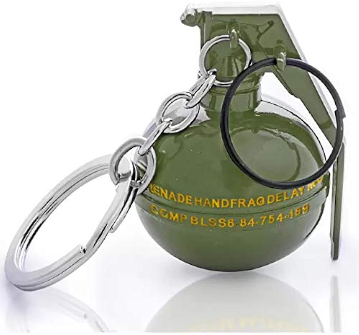 Mini Frag Grenade Keychain – Tactical, Durable & Compact!