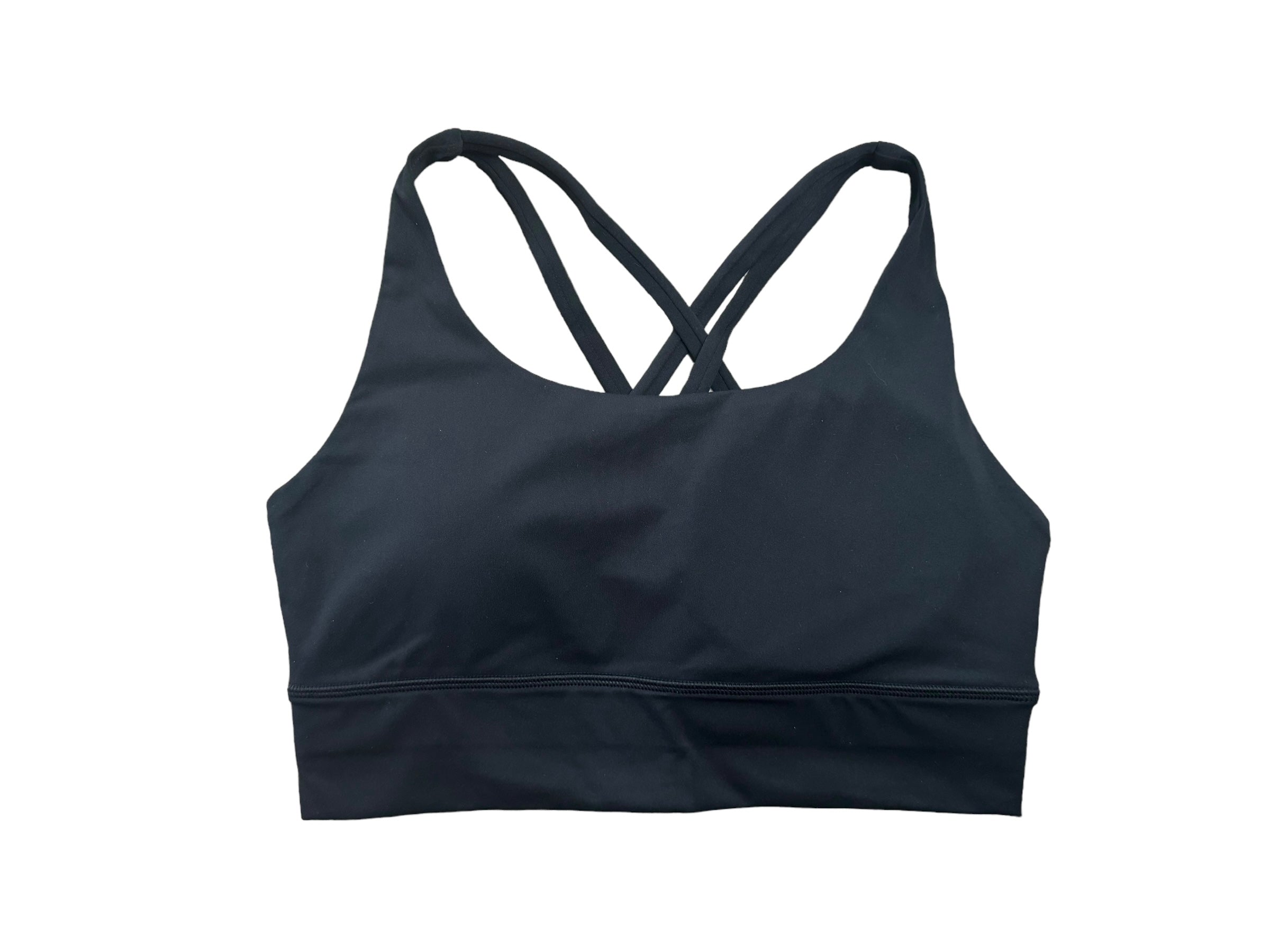 Emerald Longline Sports Bra - Black