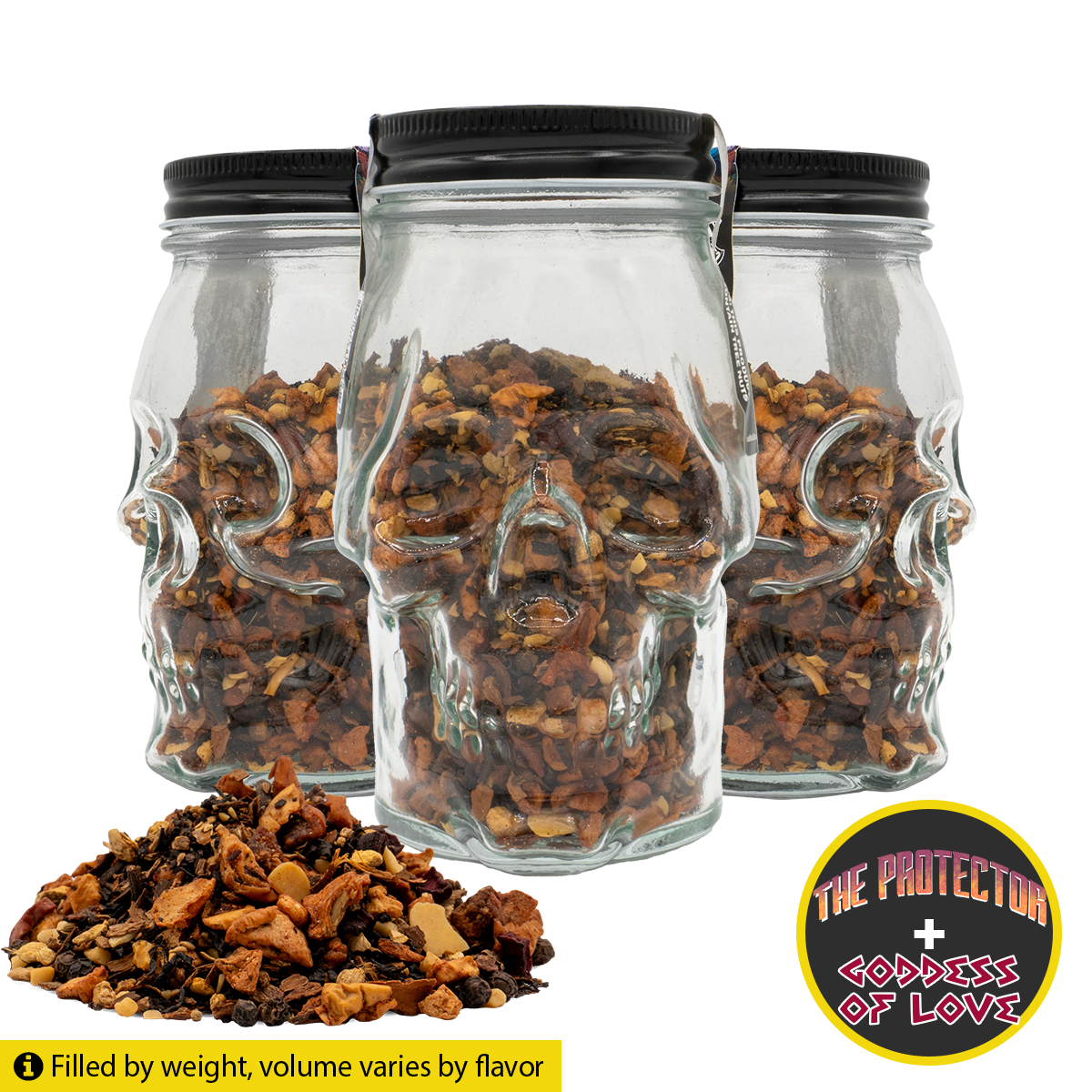 Fusion: The Protector / Goddess of Love | Cinnamon Chai Tea & Fruit Tea | Caffeinated