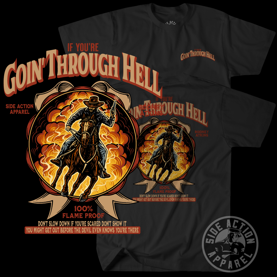 If You're Goin' Through Hell Tee - Rodney Atkins