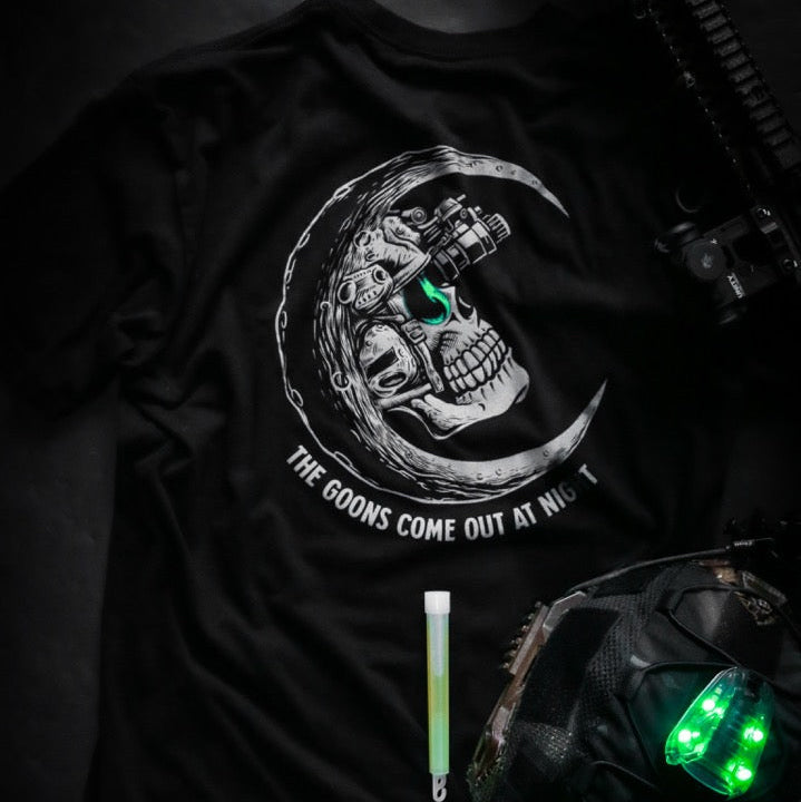 GOONS COME OUT AT NIGHT T-SHIRT