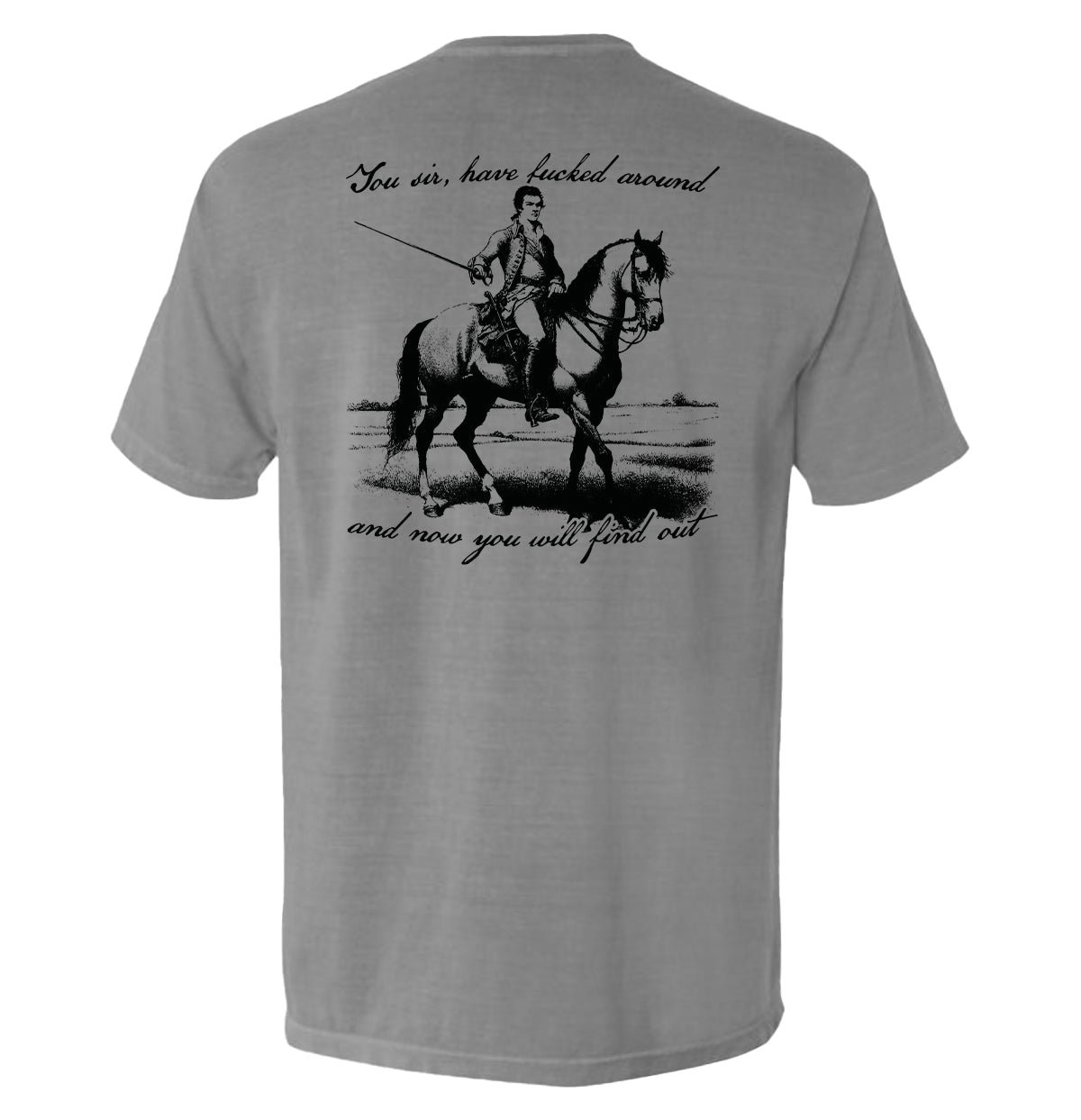 You Sir Will Find Out