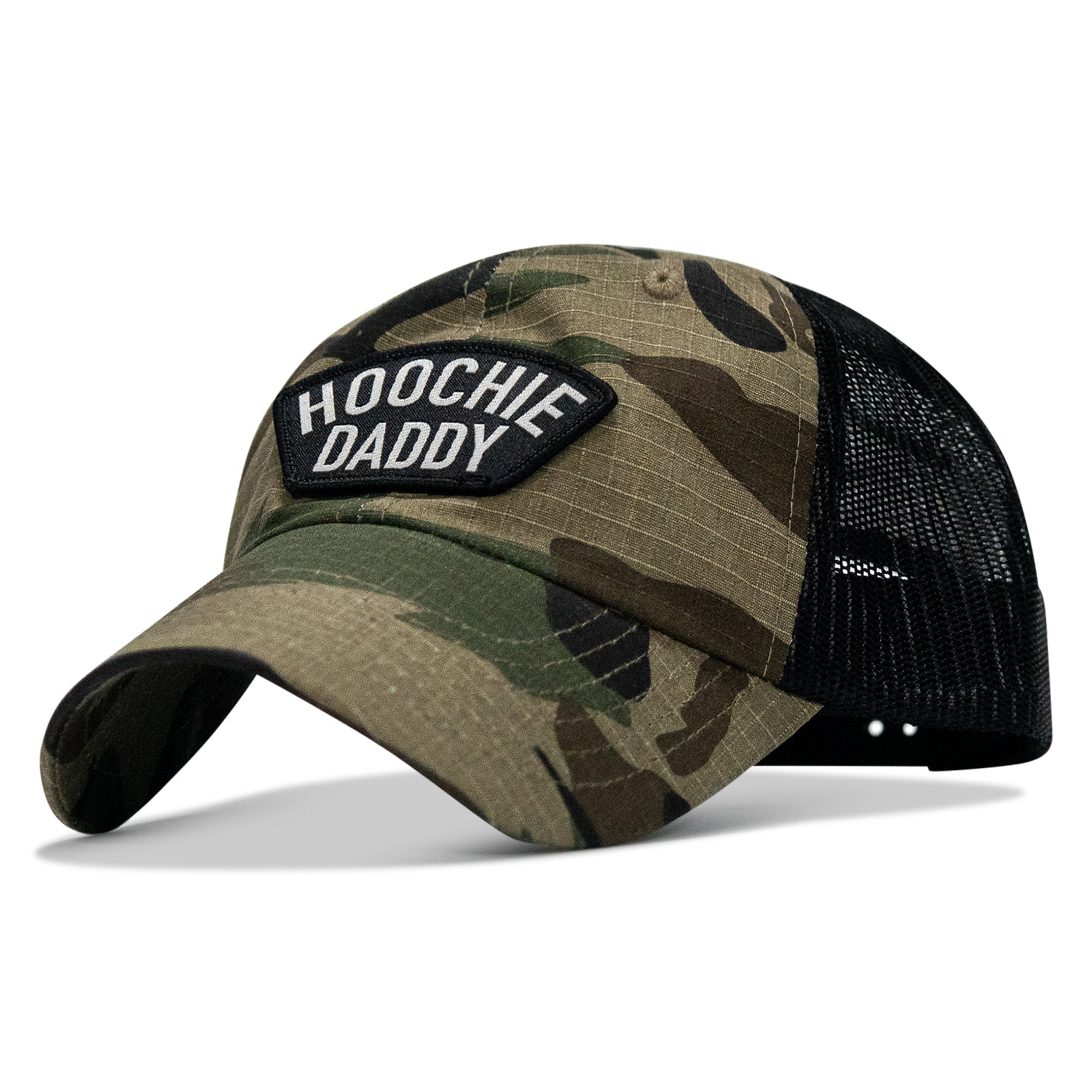 Ripstop Hoochie Daddy Arched Patch Low Profile Snapback Hat