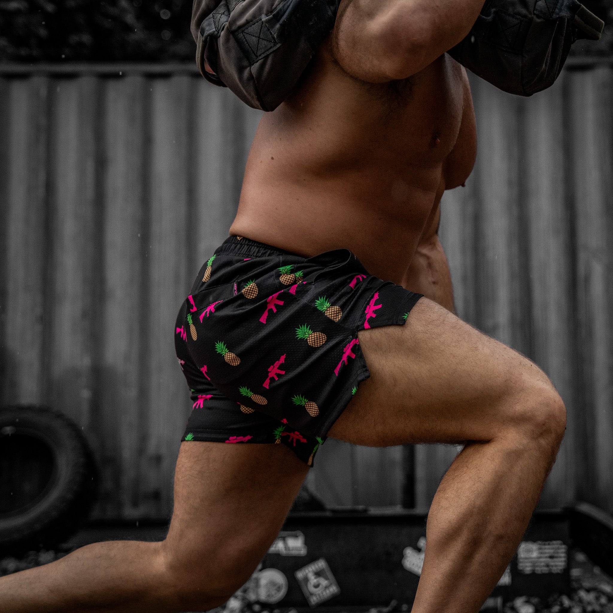 Herren Mesh-Shorts „Hoochie Daddy“ | 5 Zoll